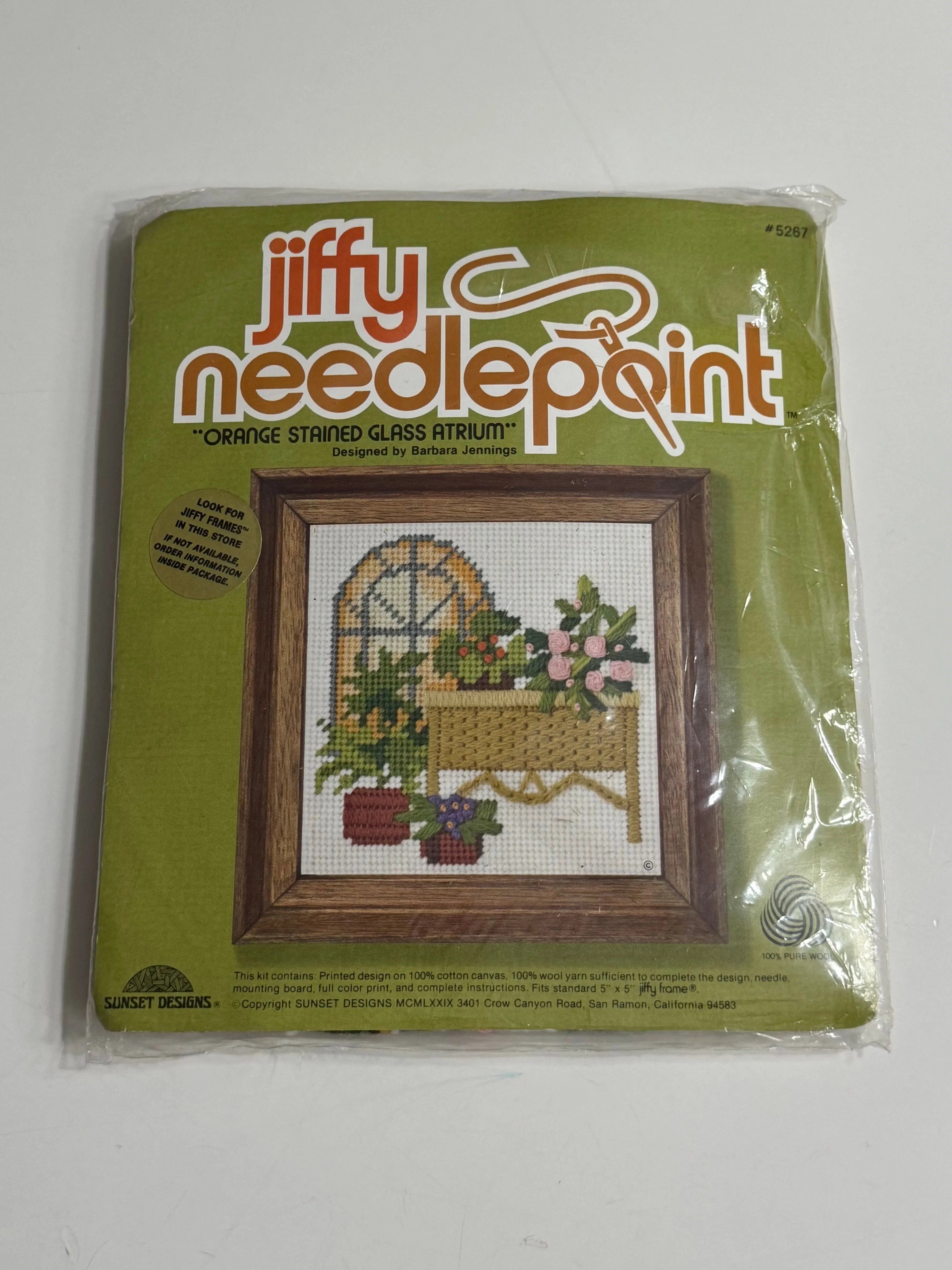 Product image for Jiffy Needlepoint kit