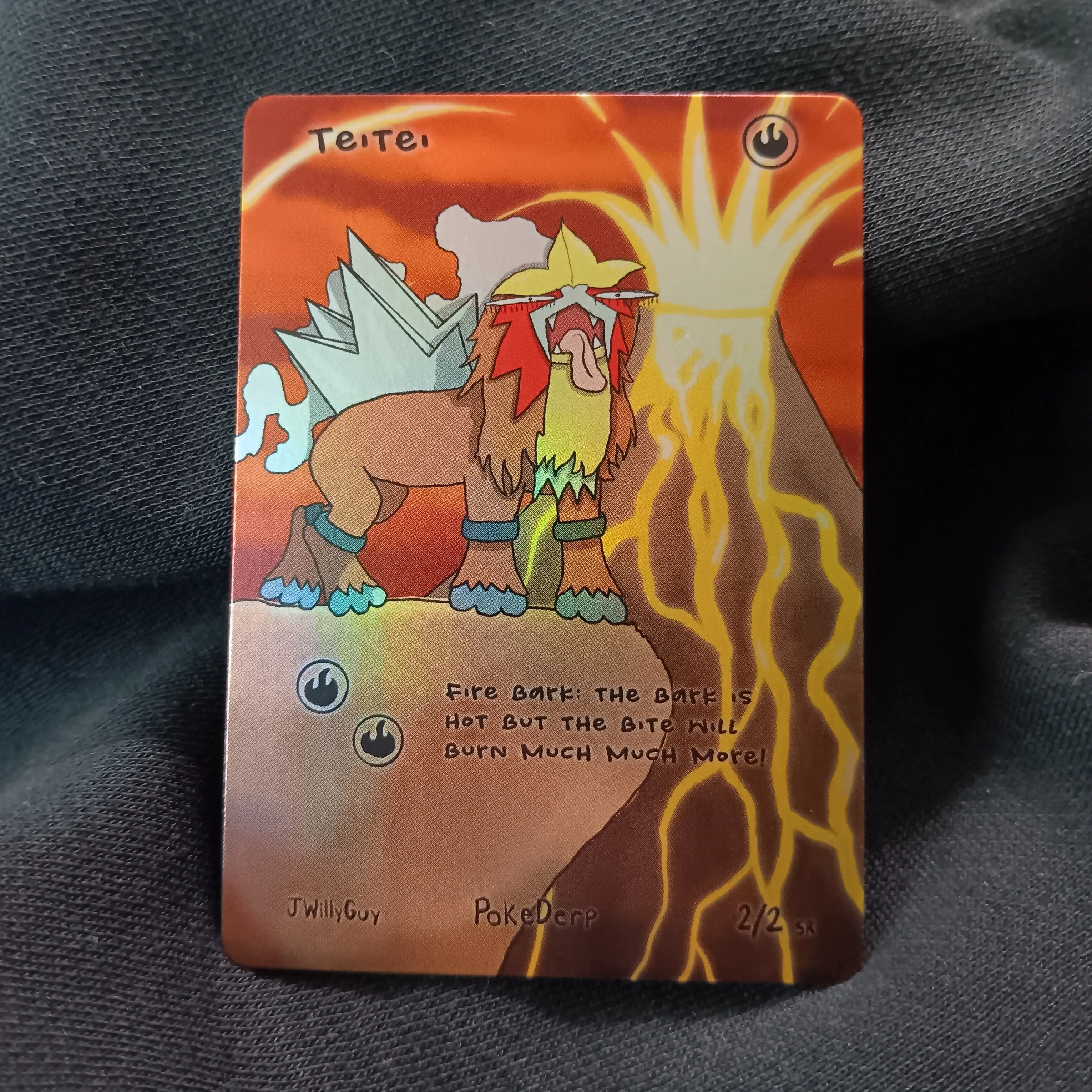Product image for 🔥  Pokederp Teitei Card 🔥  (SR 2/2)