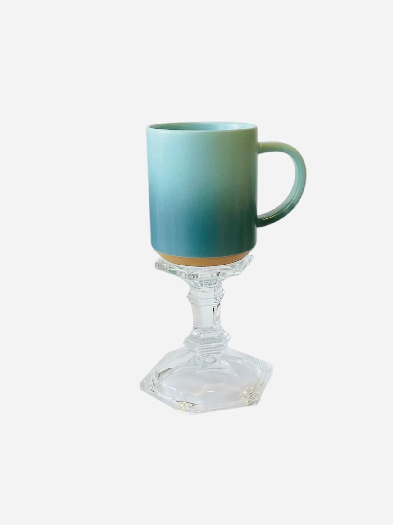 Product image for Lite Blue to Teal Ombré Mug