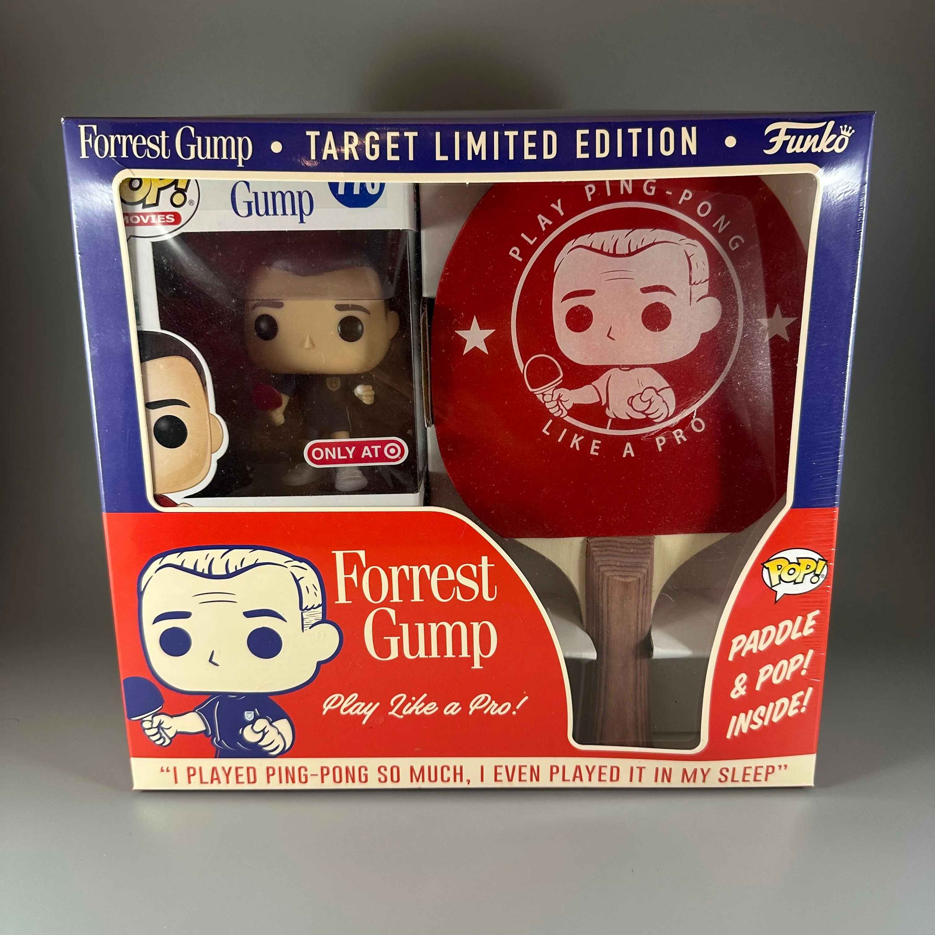 Product image for Funko POP! Movies: Forrest Gump #770 Target Exclusive Paddle Collector’s Box