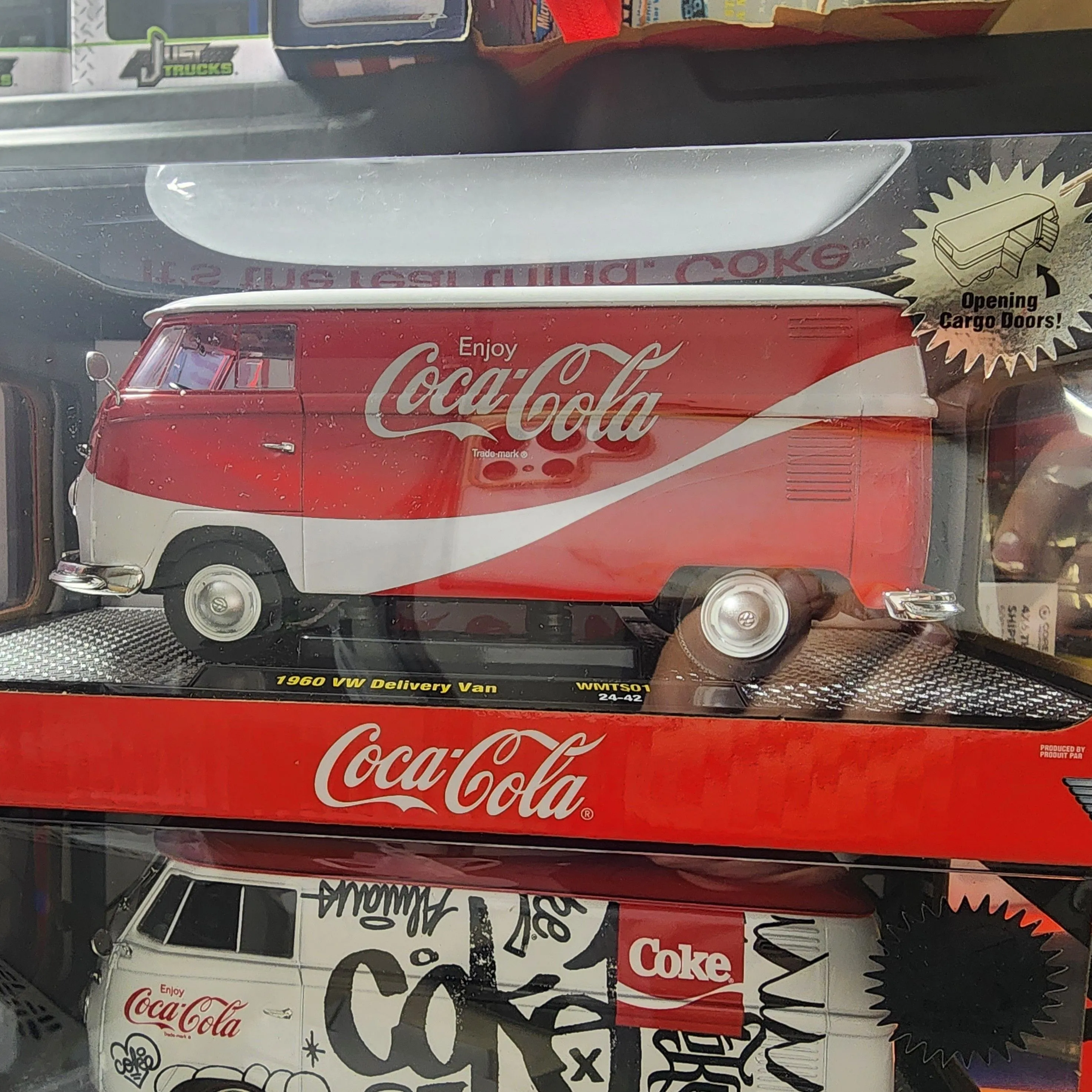 Product image for M2 Machines Coca-Cola 1960 VW Delivery Van