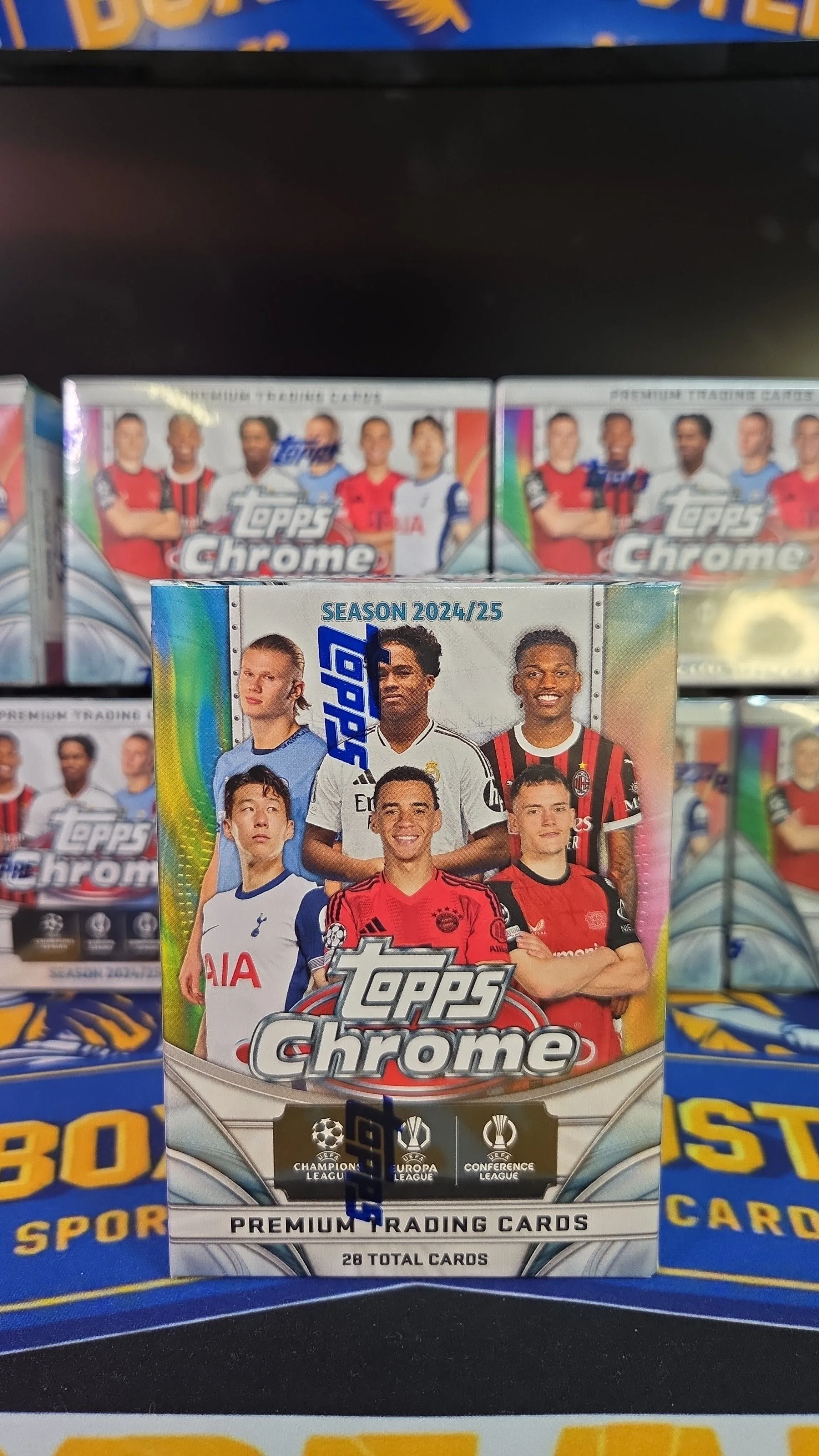 Product image for 2024/25 Topps Chrome Blaster Box
