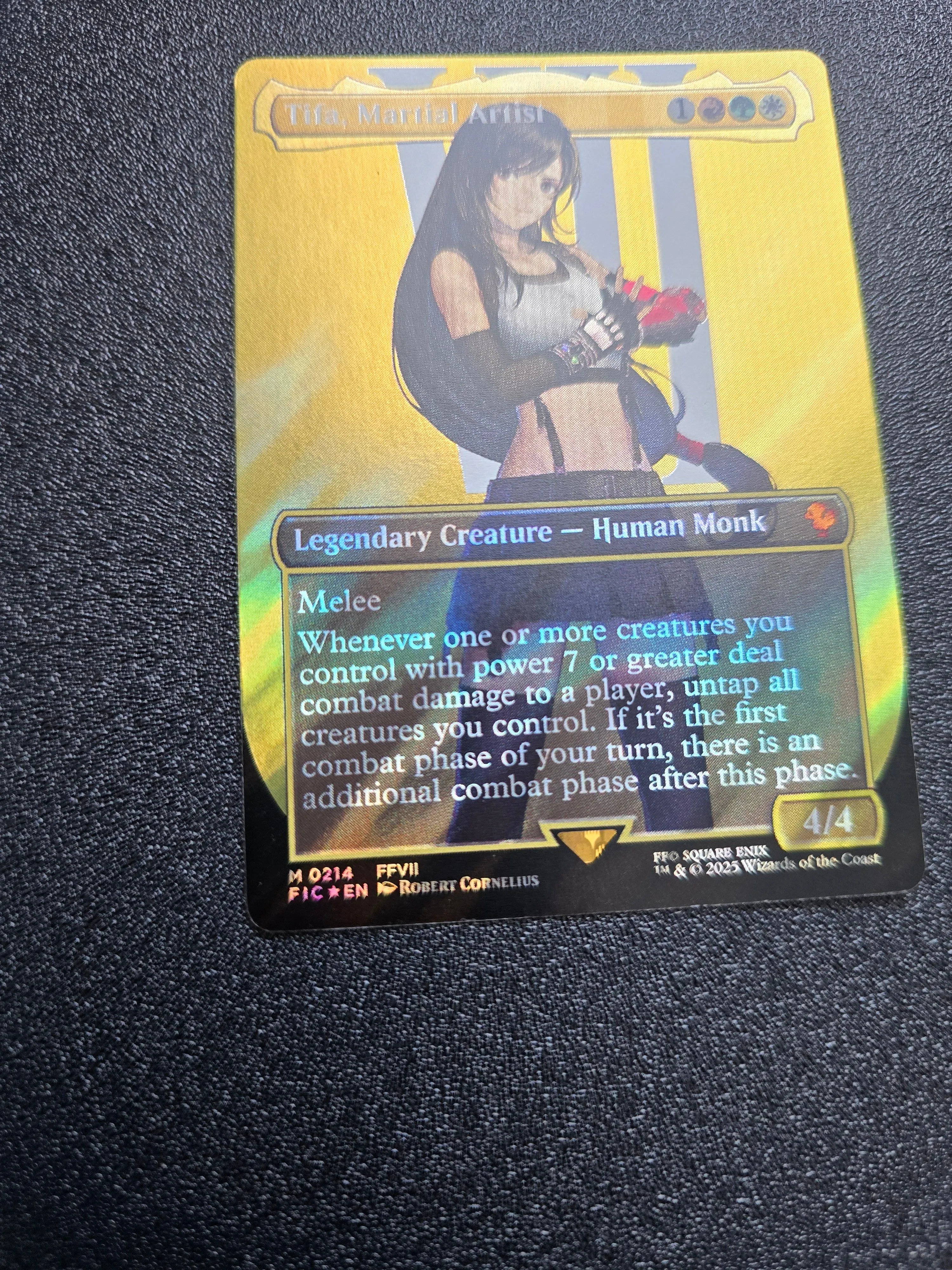 final fantasy mtg tifa card Magic: The Gathering®—FINAL FANTASY™ Tifa, Martial Artist Playmat – Larry's  Game Store