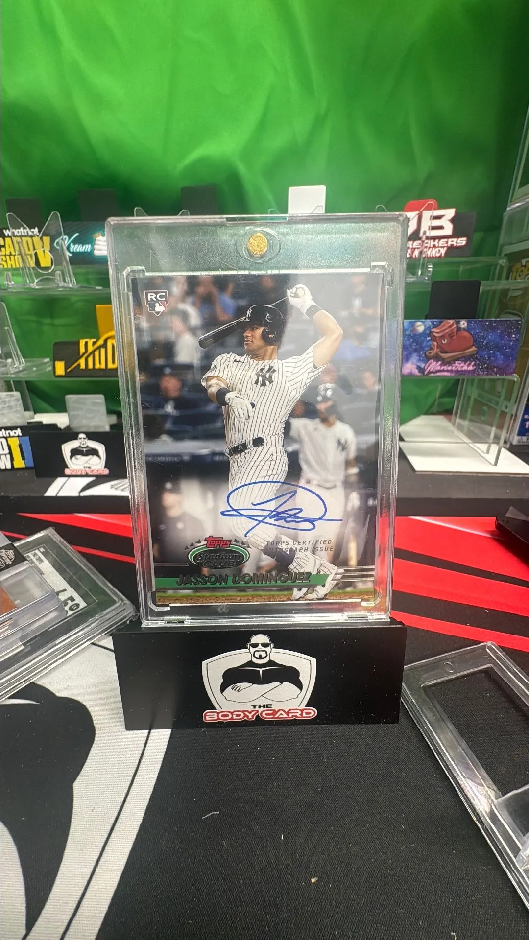 Product image for 2024 Topps stadium club Jasson Dominguez /50 auto variation Yankees