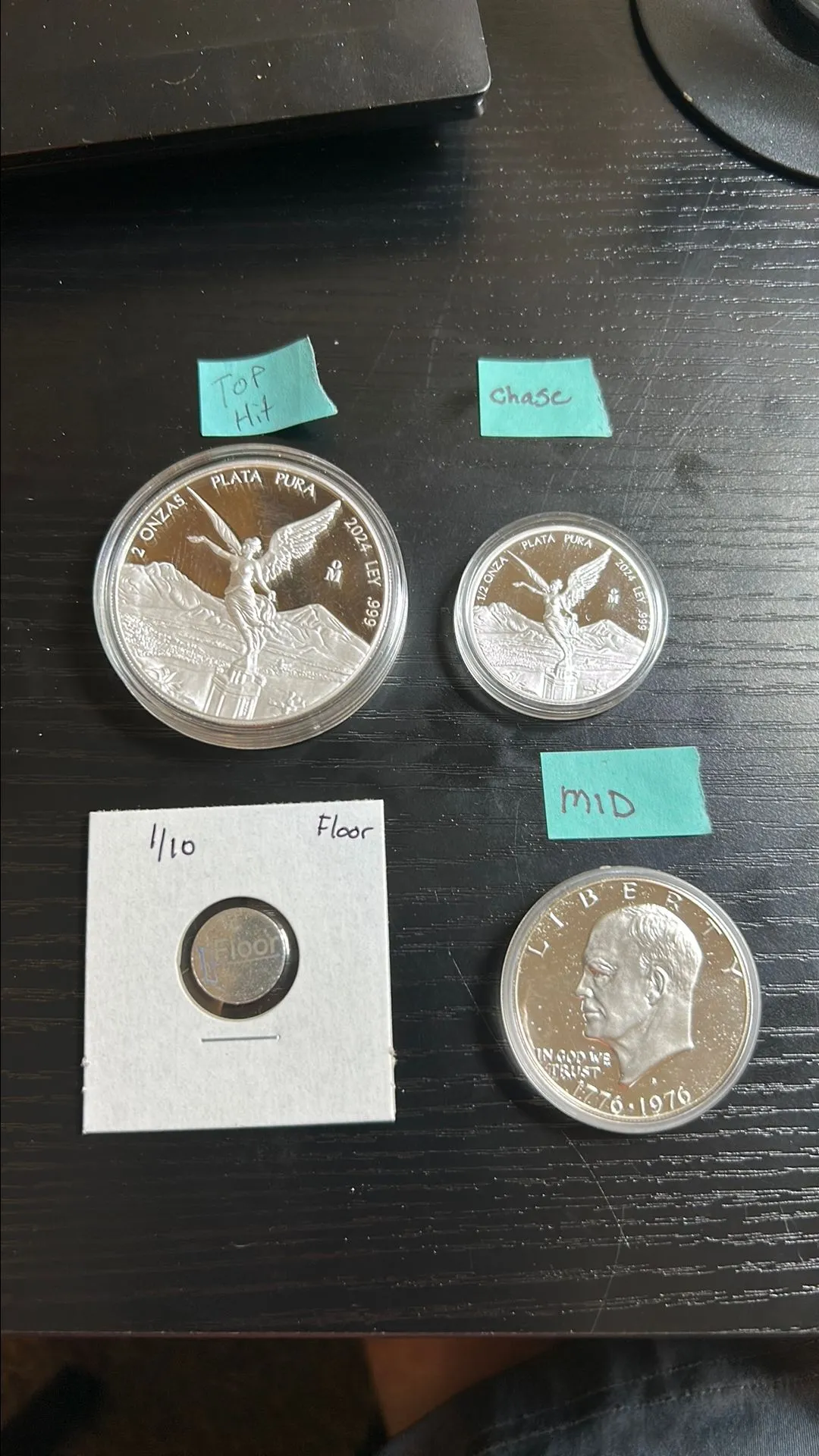 Product image for 2oz proof Libertad surprise set