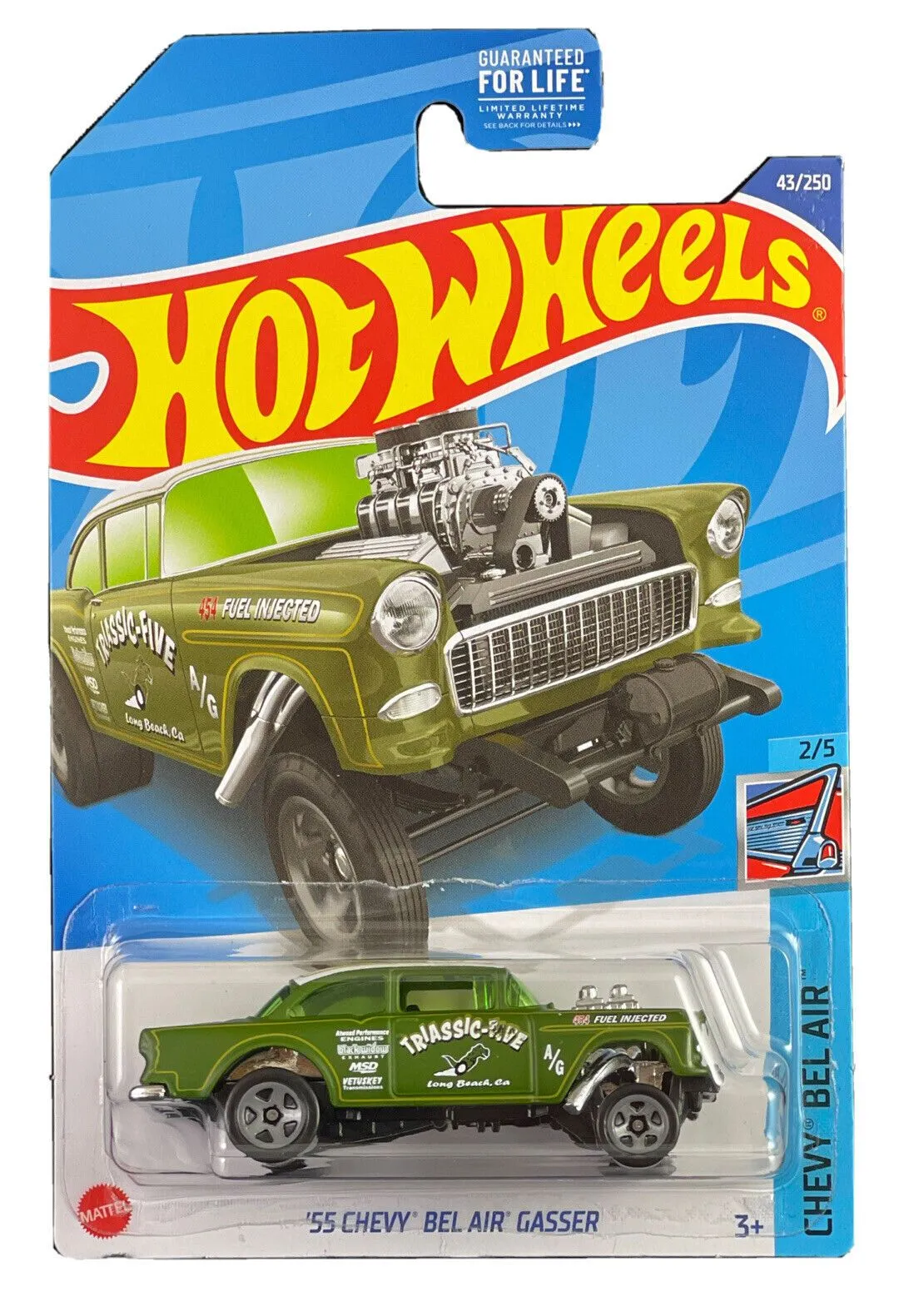 Product image for Hot Wheels 2022 ‘55 Chevy Bel Air Gasser