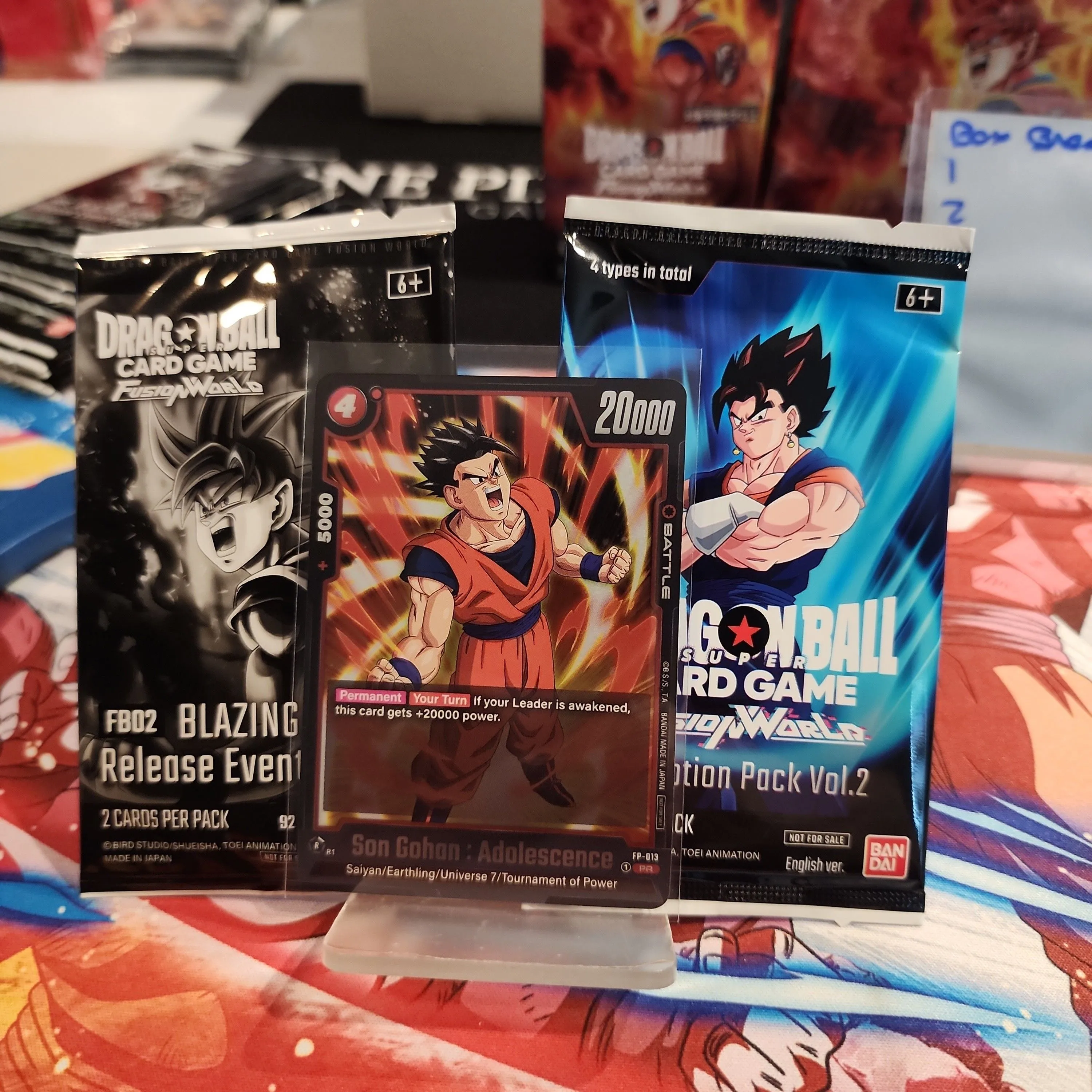 Product image for Release event pack , promo pack and gohan card