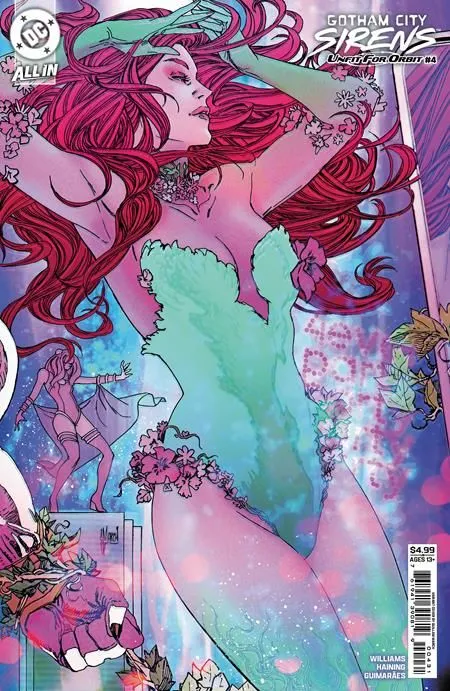 Product image for GOTHAM CITY SIRENS UNFIT FOR ORBIT #4 (OF 5) CVR C GUILLEM MARCH CONNECTING CARD STOCK VAR