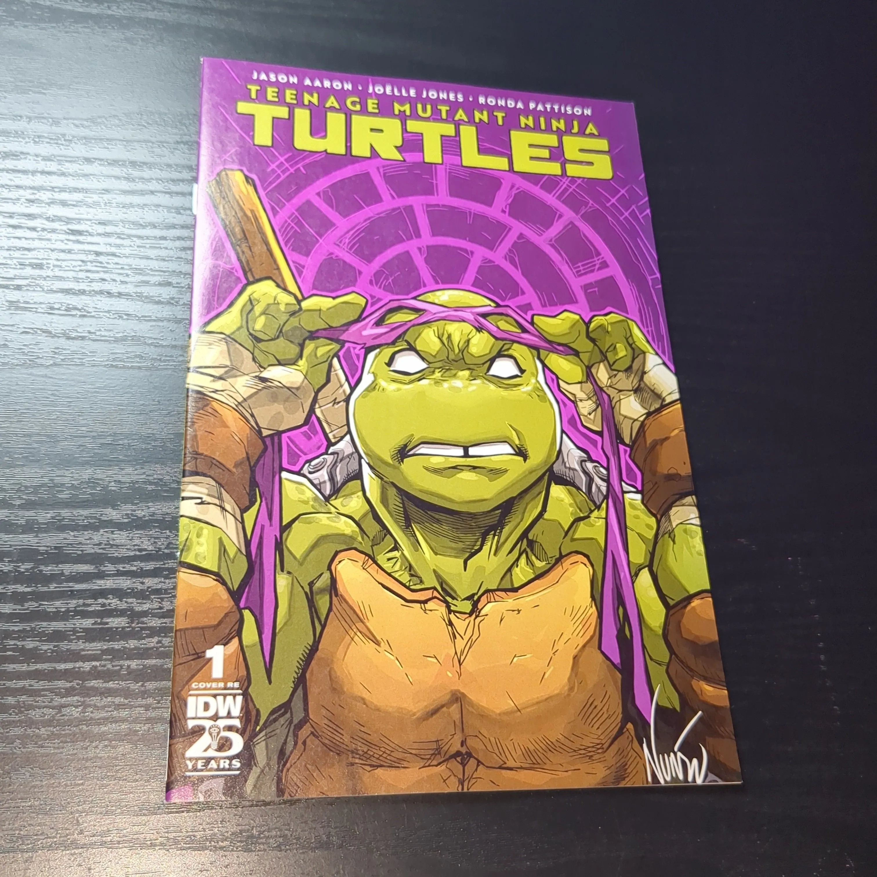 TMNT #1 SDCC 2024 Donatello Jay-Z Homage Trade Variant By Eddie Nunez ·  Whatnot: Shop, Sell, Connect, image size:3024x3024