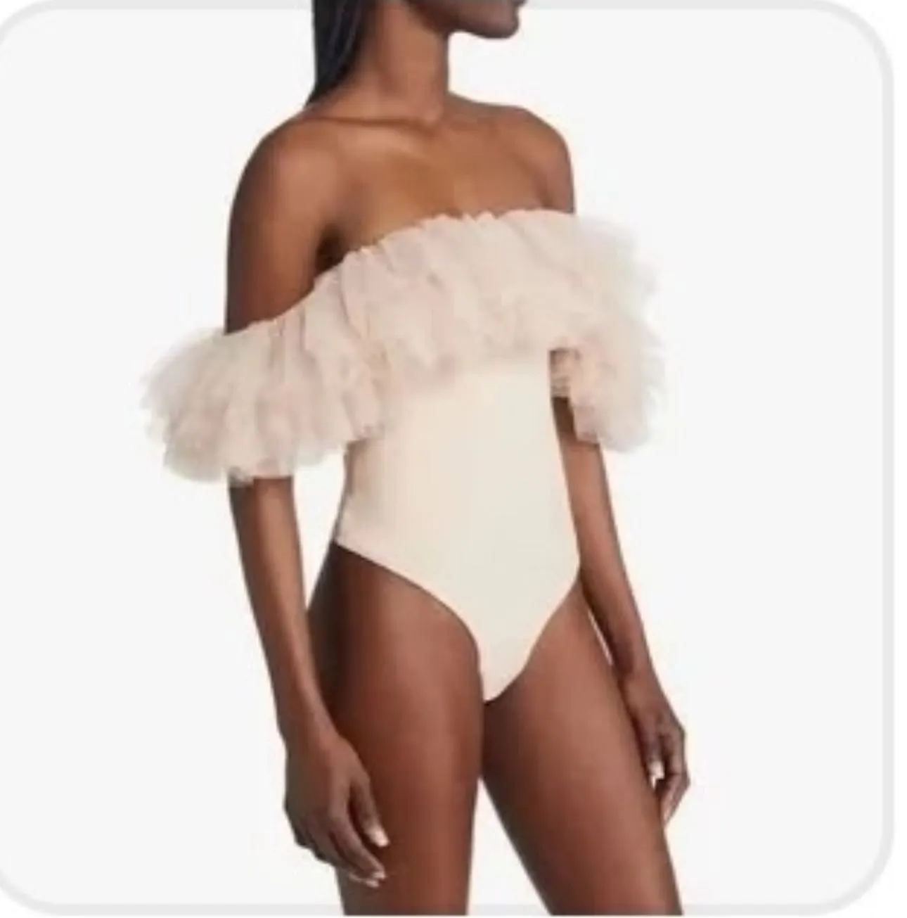 Product image for 60 Free People Bodysuit Sz Med