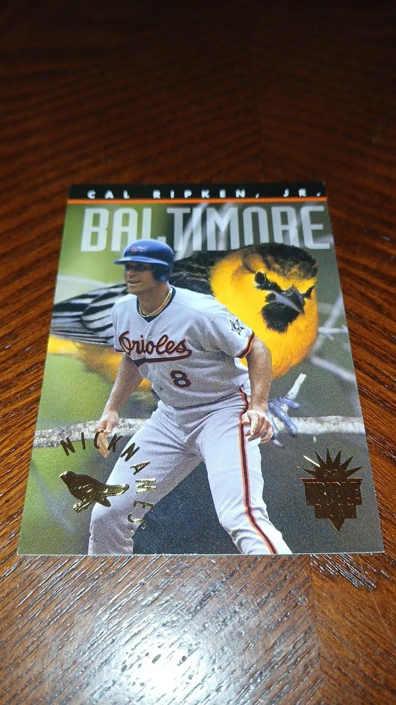 Product image for 1994 Donruss Triple Play Baseball Cal Ripken JR Nicknames Insert #6 of 8