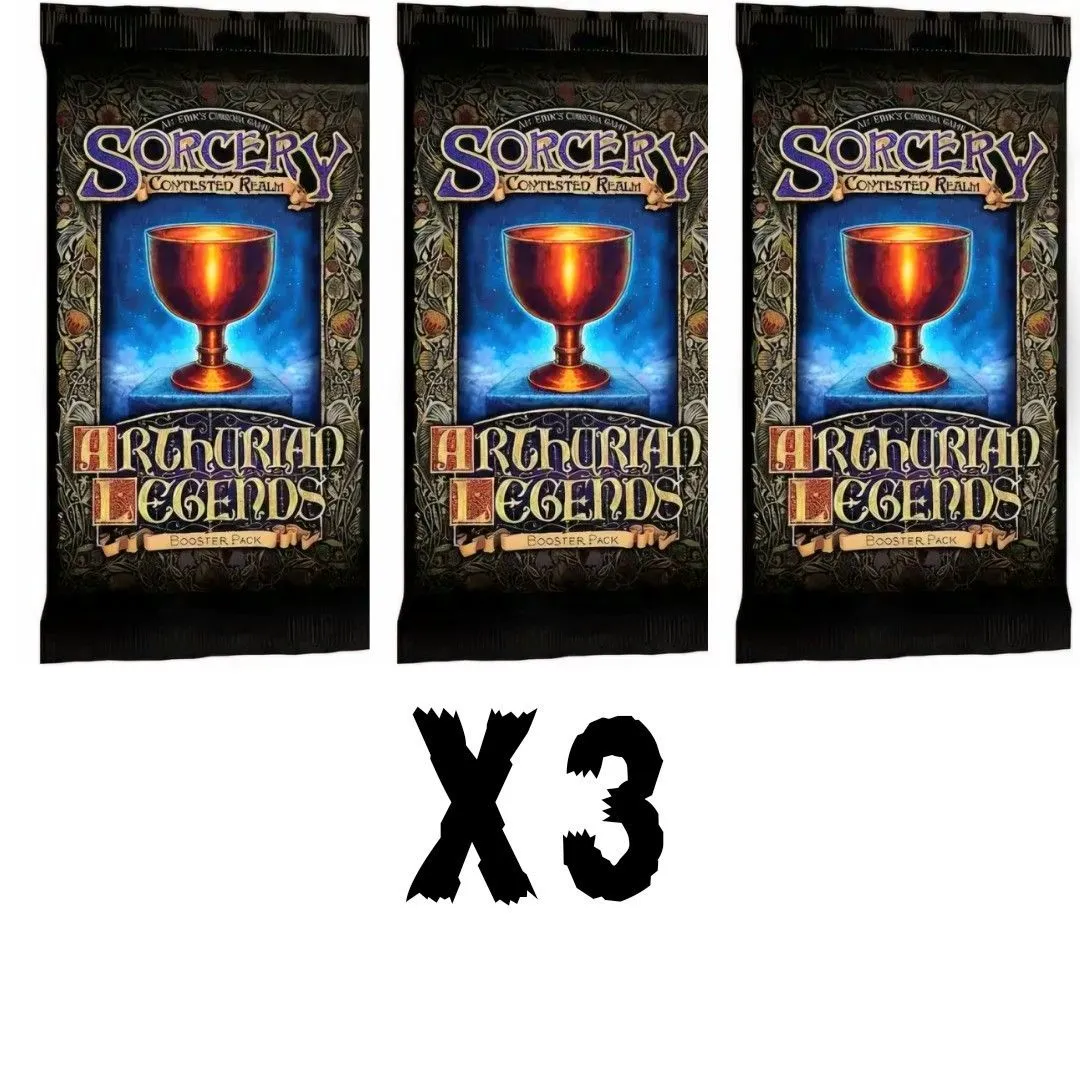 Product image for X3 - Arthurian Legends Packs ⚔️
