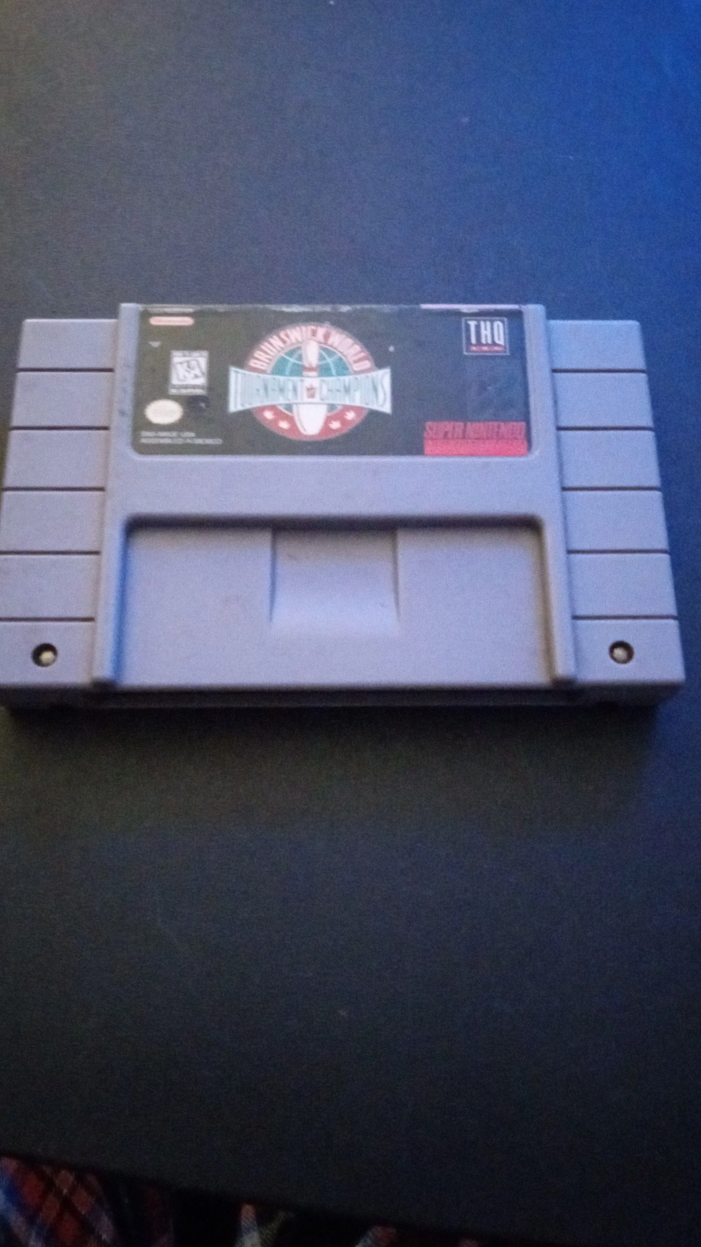 Product image for Brunswick World tourment of champions SNES 