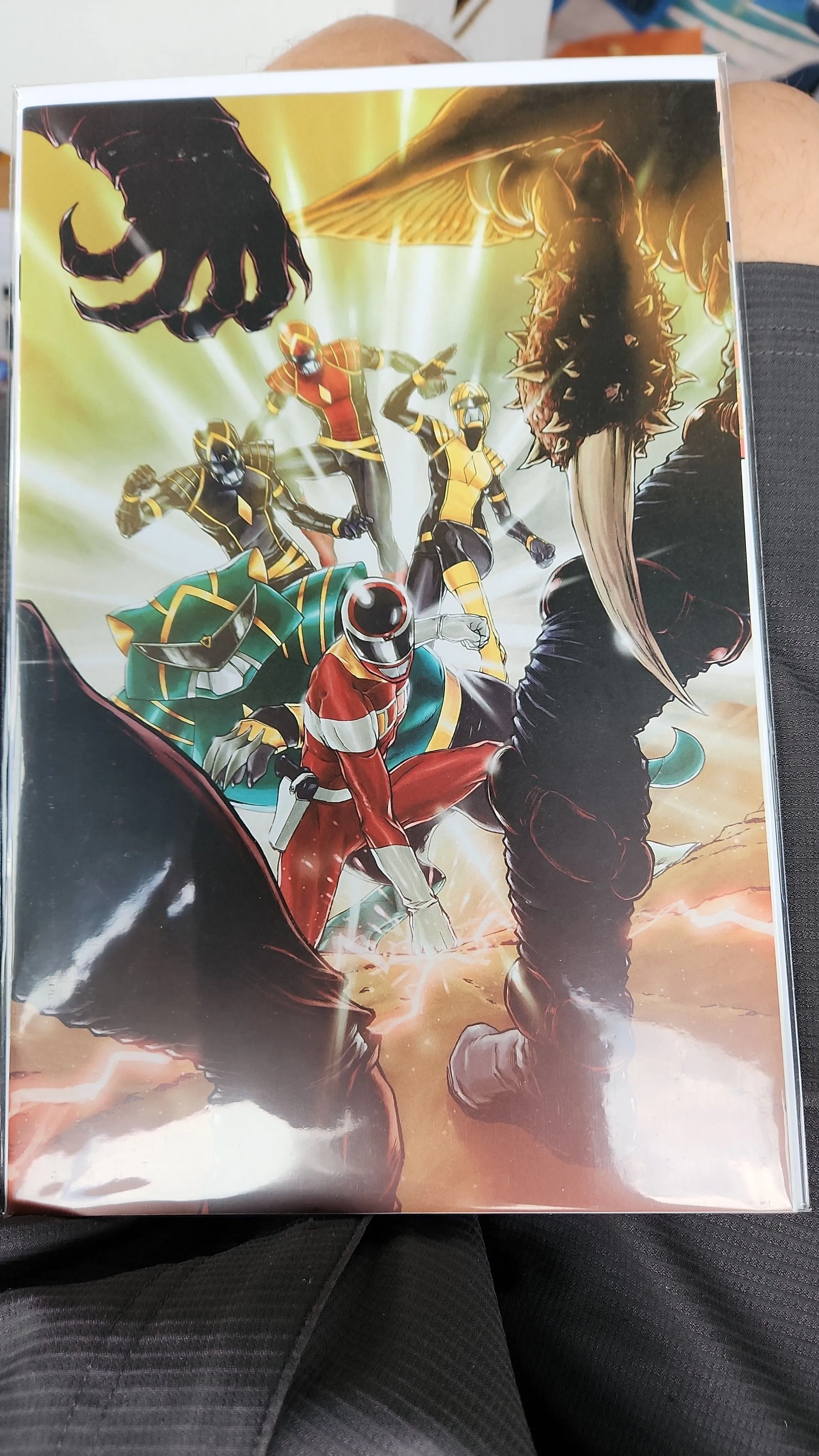 Product image for Power Rangers #21 C VF/NM; Boom! | 1:10 Variant Virgin VF/NM 