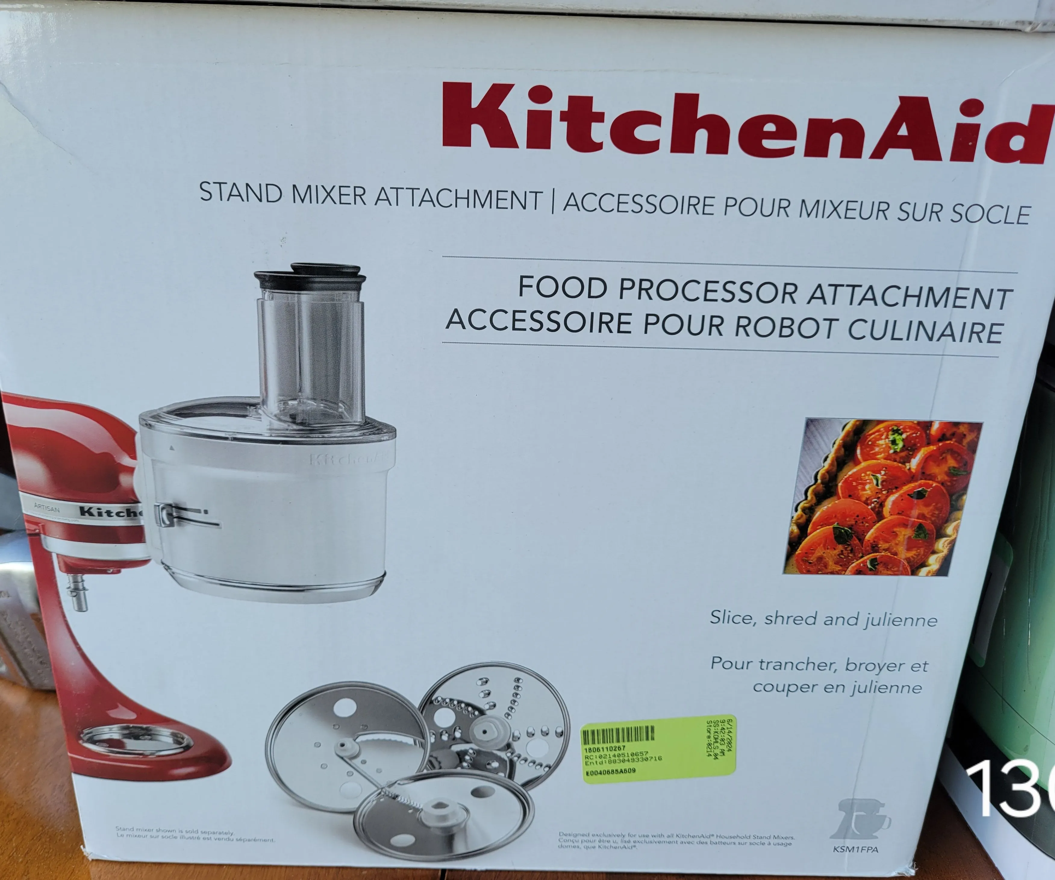 Product image for KitchenAid food processor