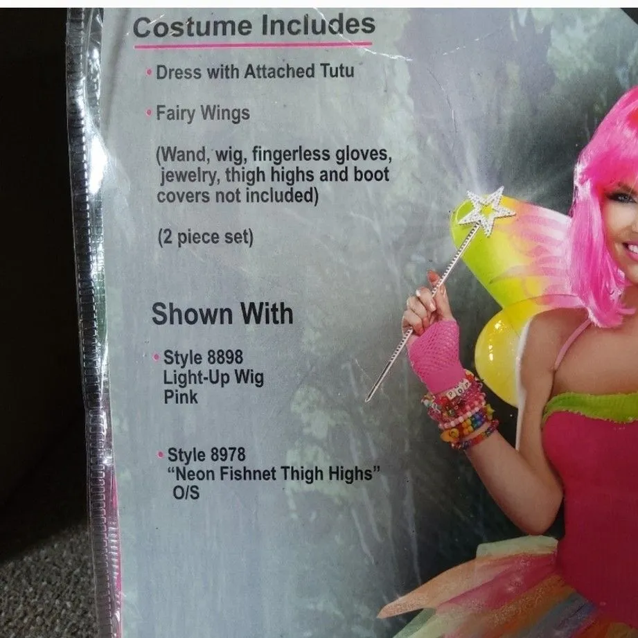 Dreamgirl Rainbow Fairy Costume NEW - MEDIUM  Whatnot: Shop, Sell, Connect