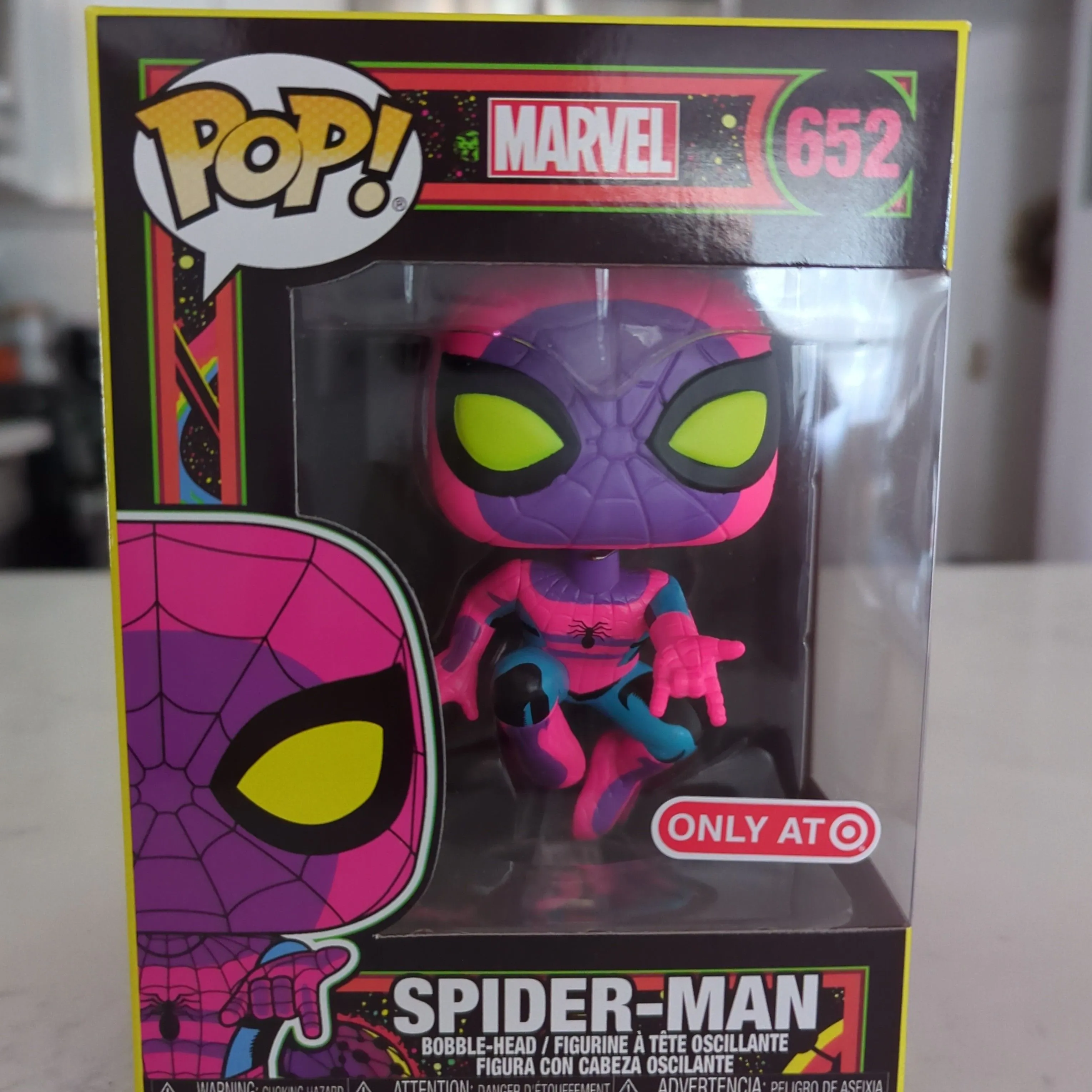 Product image for Spider-Man (Blacklight)