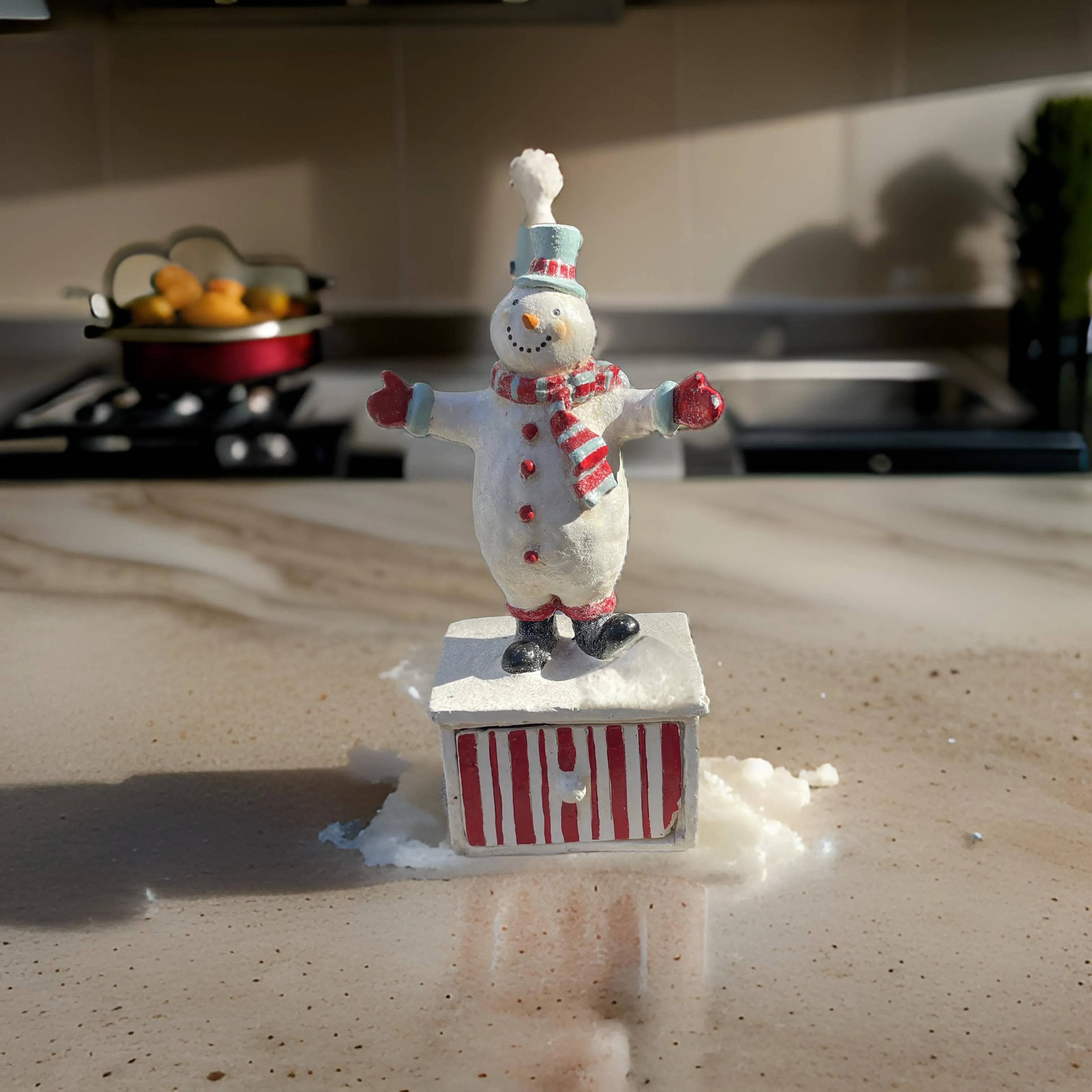 Product image for Decretive snow man