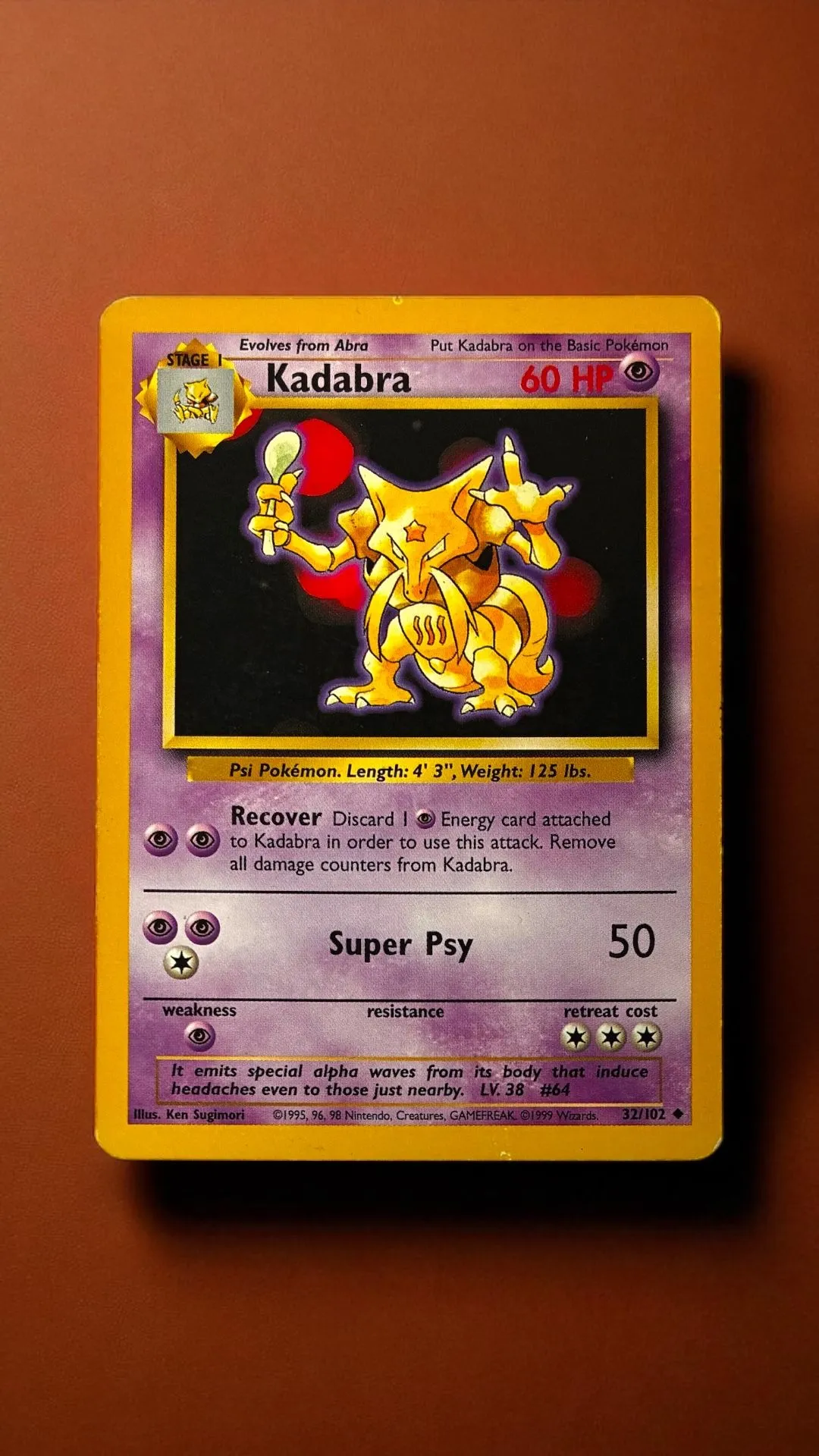 1995 Abra Pokemon Card Amazon.com: Pokemon