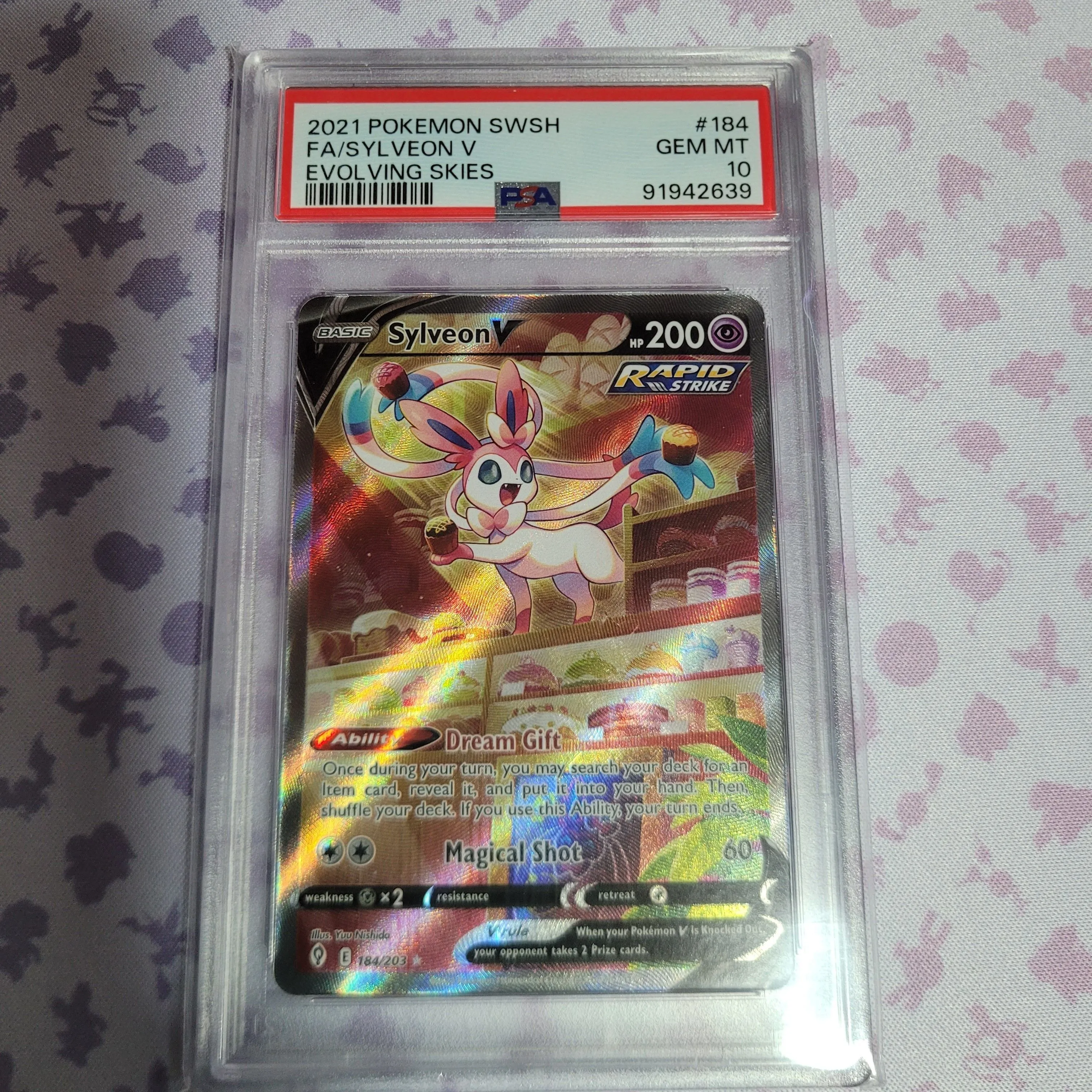 vulpix basic pokemon card Gardevoir & Sylveon GX #205 EXTENDED ART – Raycardza main image 1