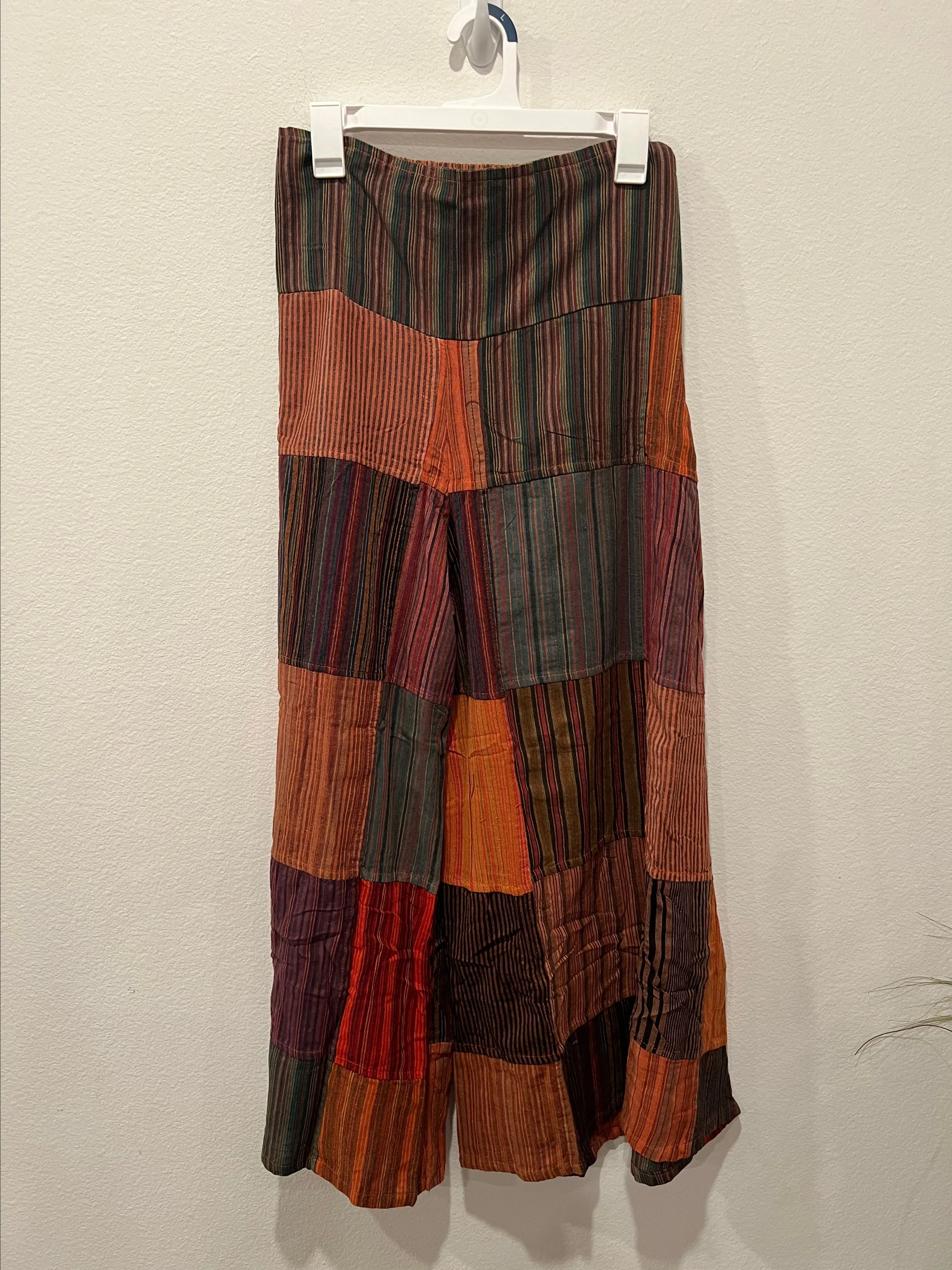 Product image for Colorful Patchwork Wide-Leg Pants by Kathmandu