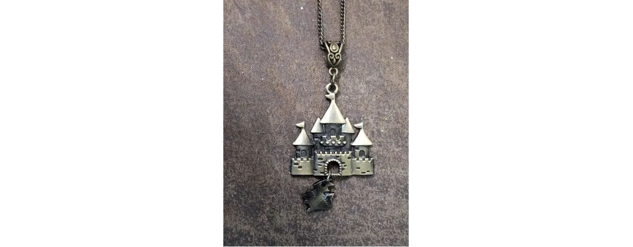 Product image for Bronze Castle Necklace   