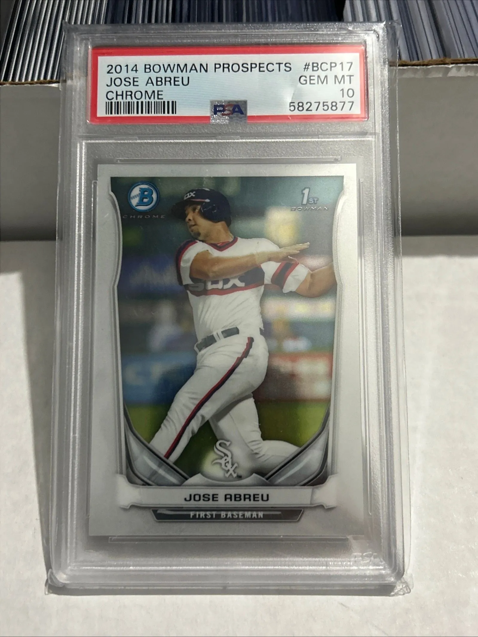 Product image for 2014 Bowman Prospects Jose Abreu PSA 10