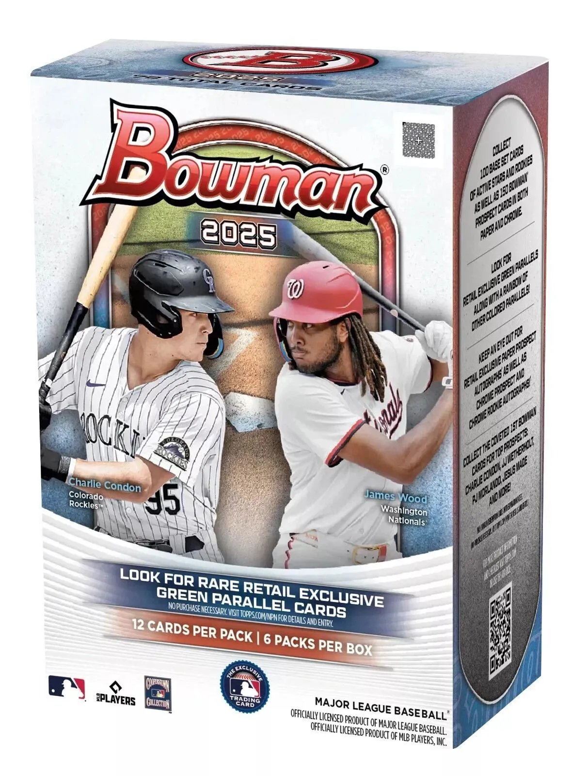 Product image for 2025 Bowman MLB Baseball Blaster Box