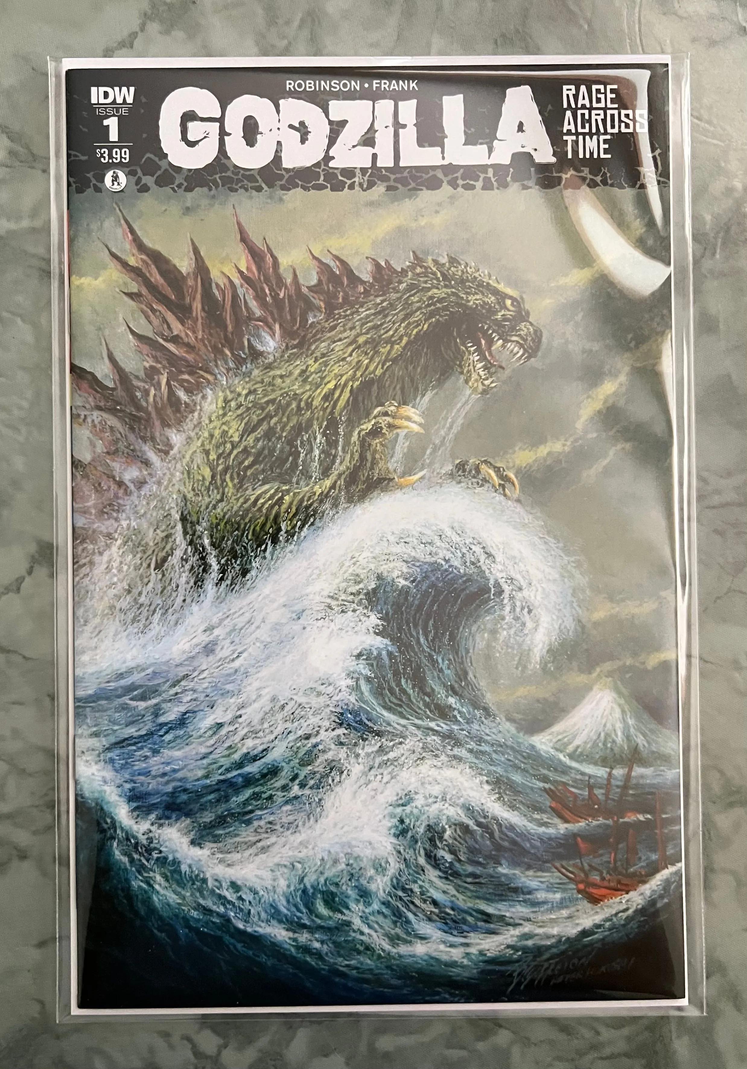 Product image for GODZILLA RAGE ACROSS TIME 1 IDW 2016