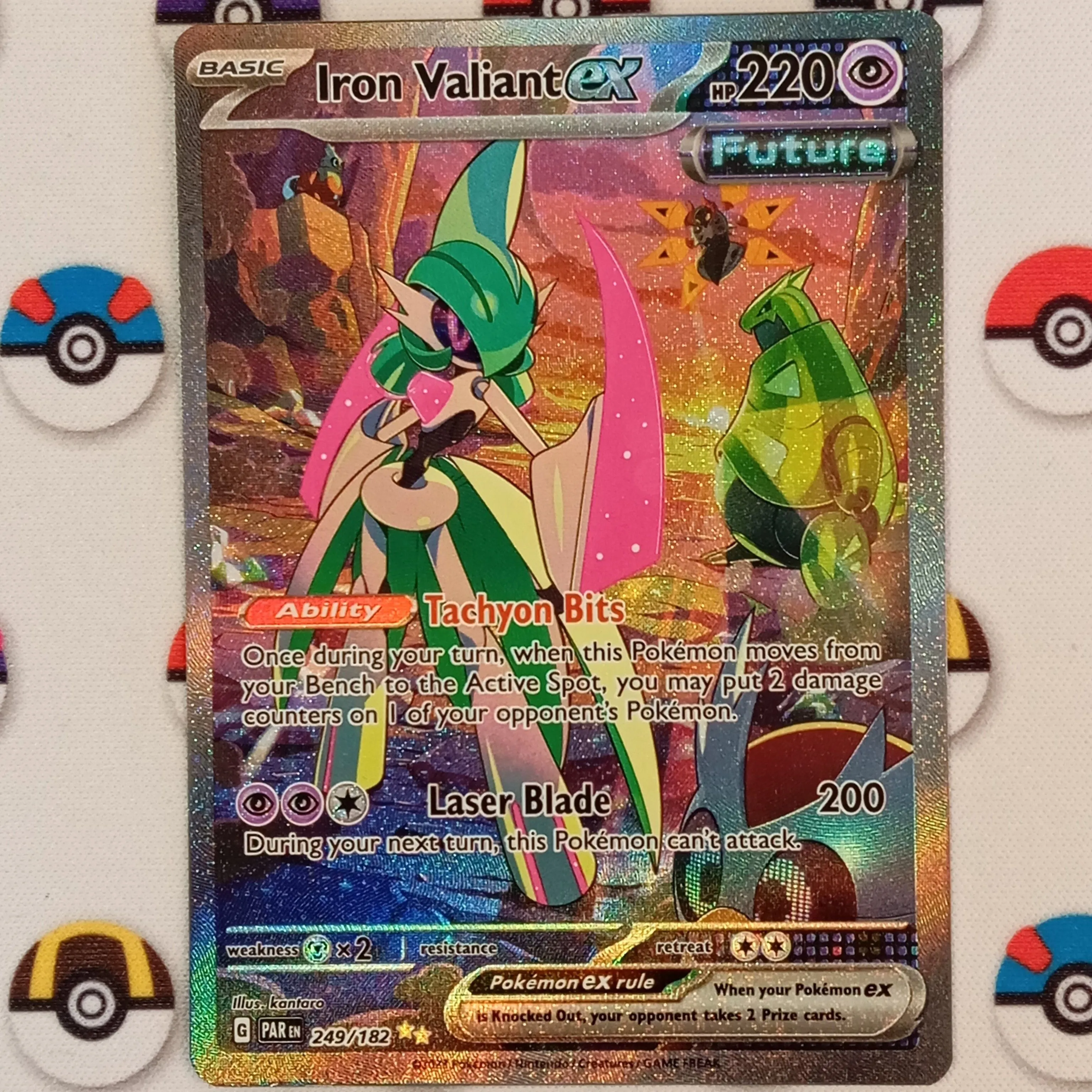 iron valiant ex pokemon card 093/066}Iron Valiant ex UR main image 1