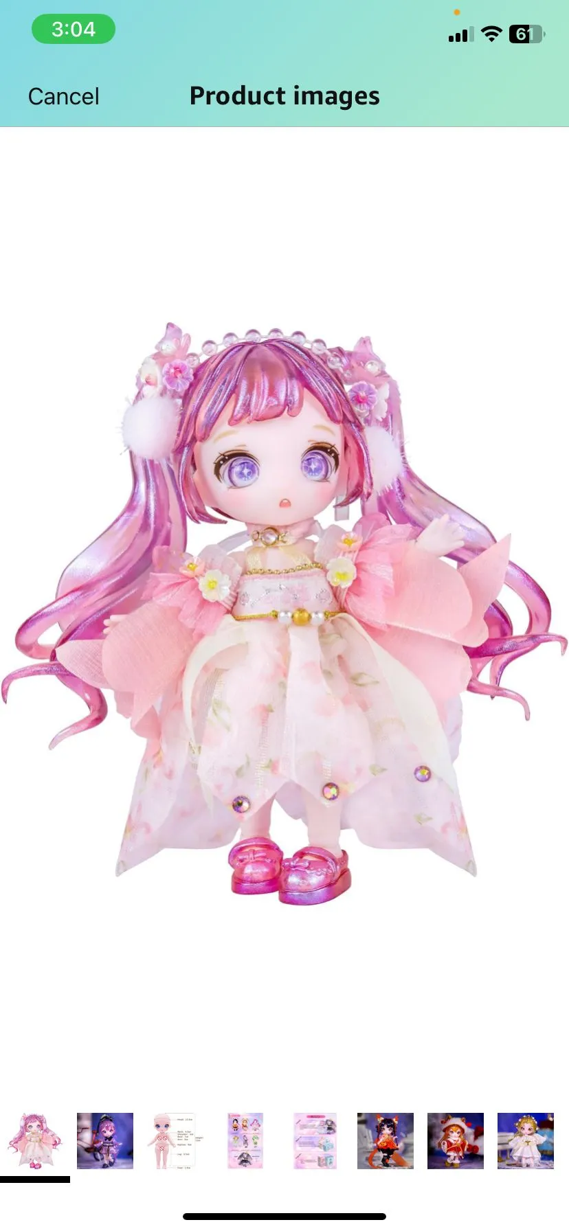 Product image for Virgo zodiac sign doll