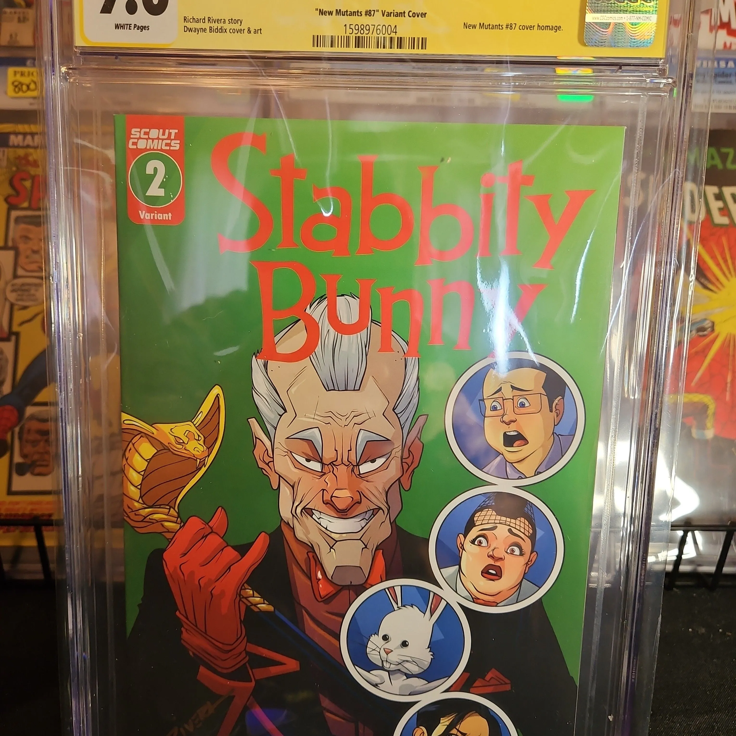 Product image for Stabbity Bunny 2 Variant Cover CGC 9.6 2018