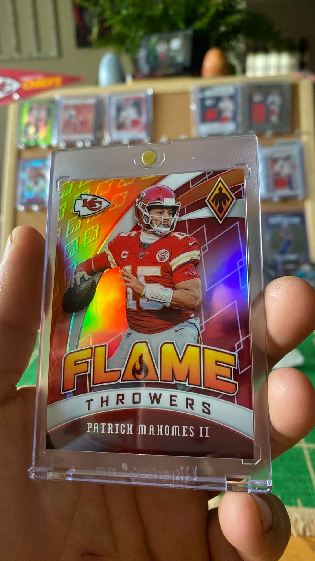 Product image for Patrick Mahomes Flame Thrower Red /299