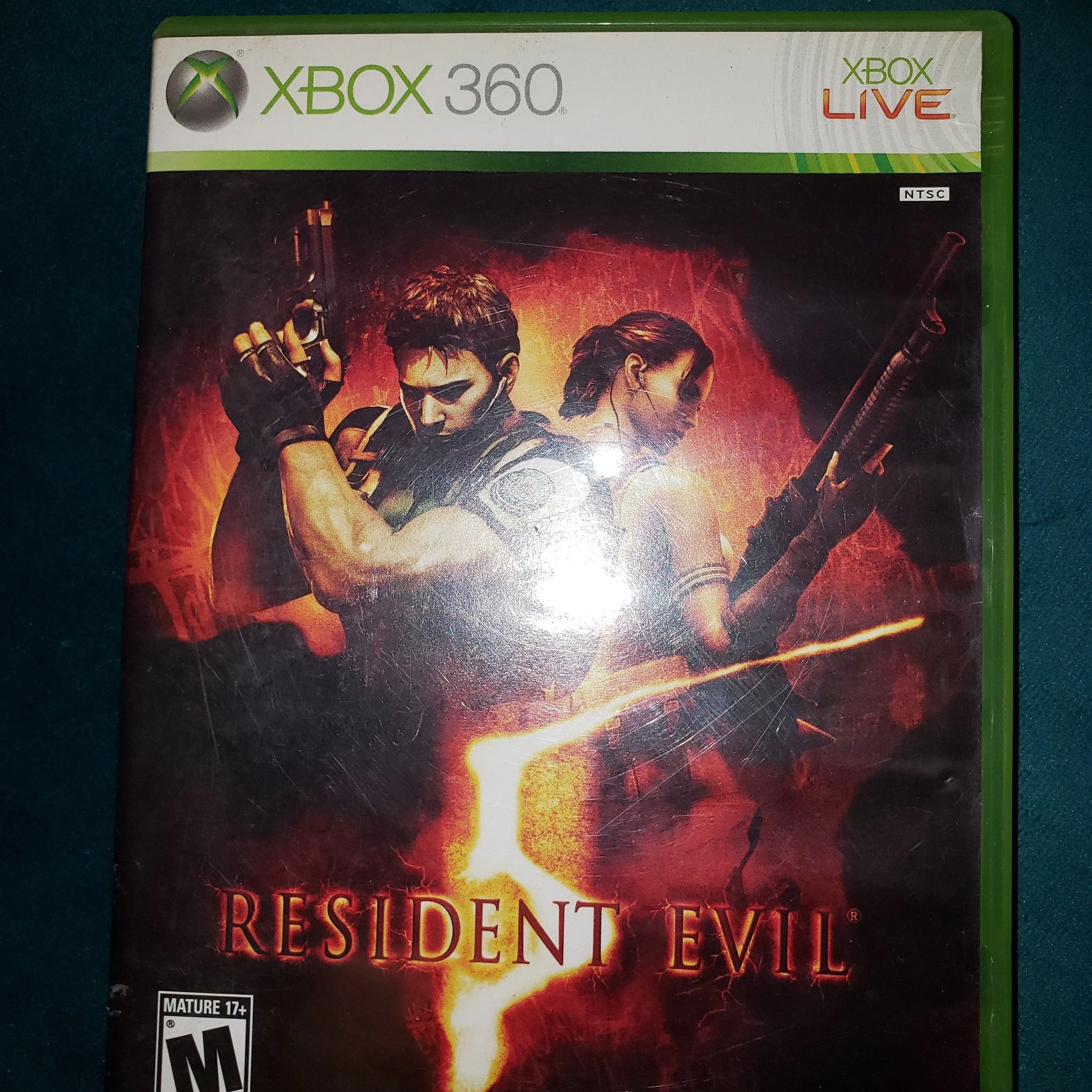 Product image for resident evil 5 xbox 360