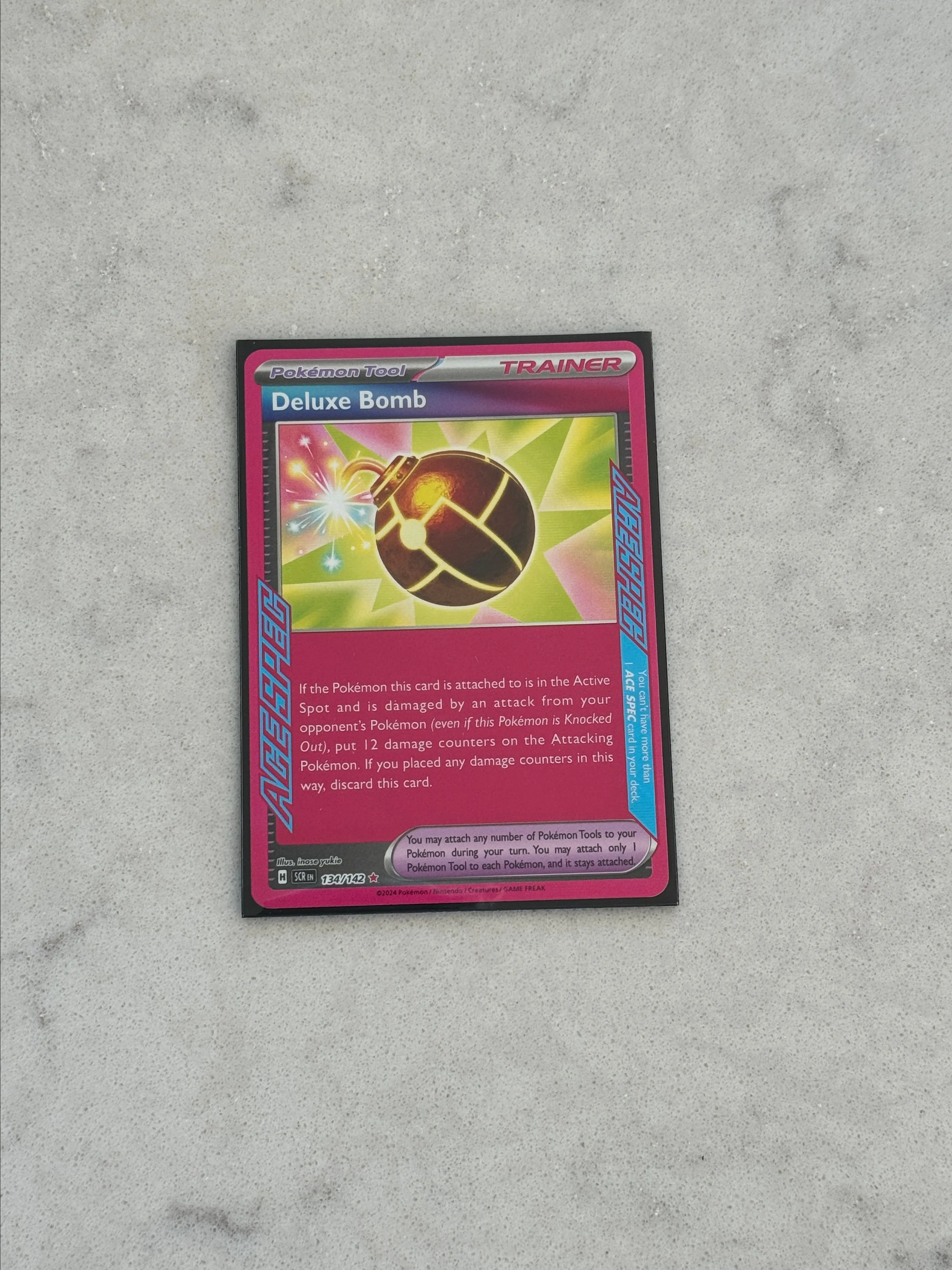 Pokmon Stellar Crown Deluxe Bomb ACE SPEC Rare 134/142  Whatnot: Shop,  Sell, Connect