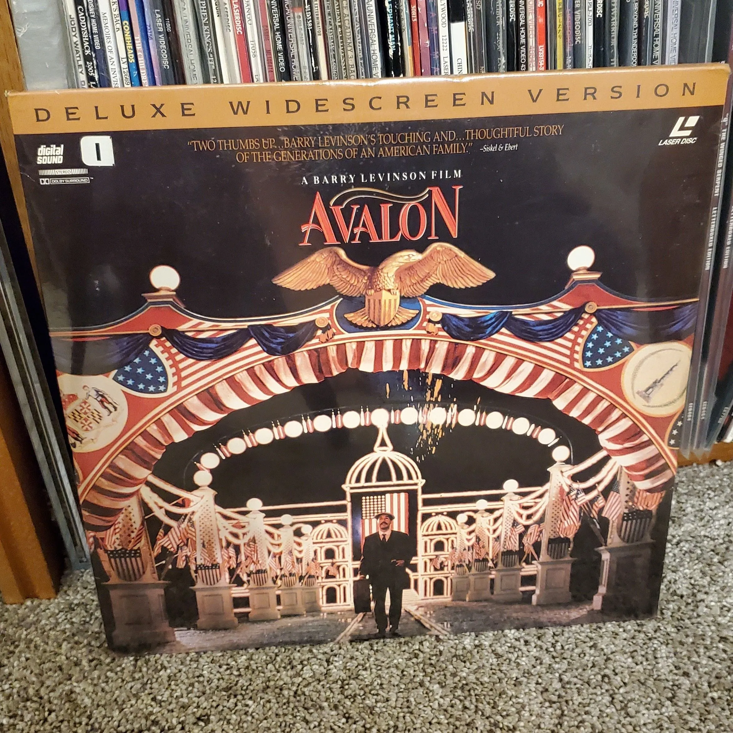 Product image for LASERDISC  - Avalon - Sealed