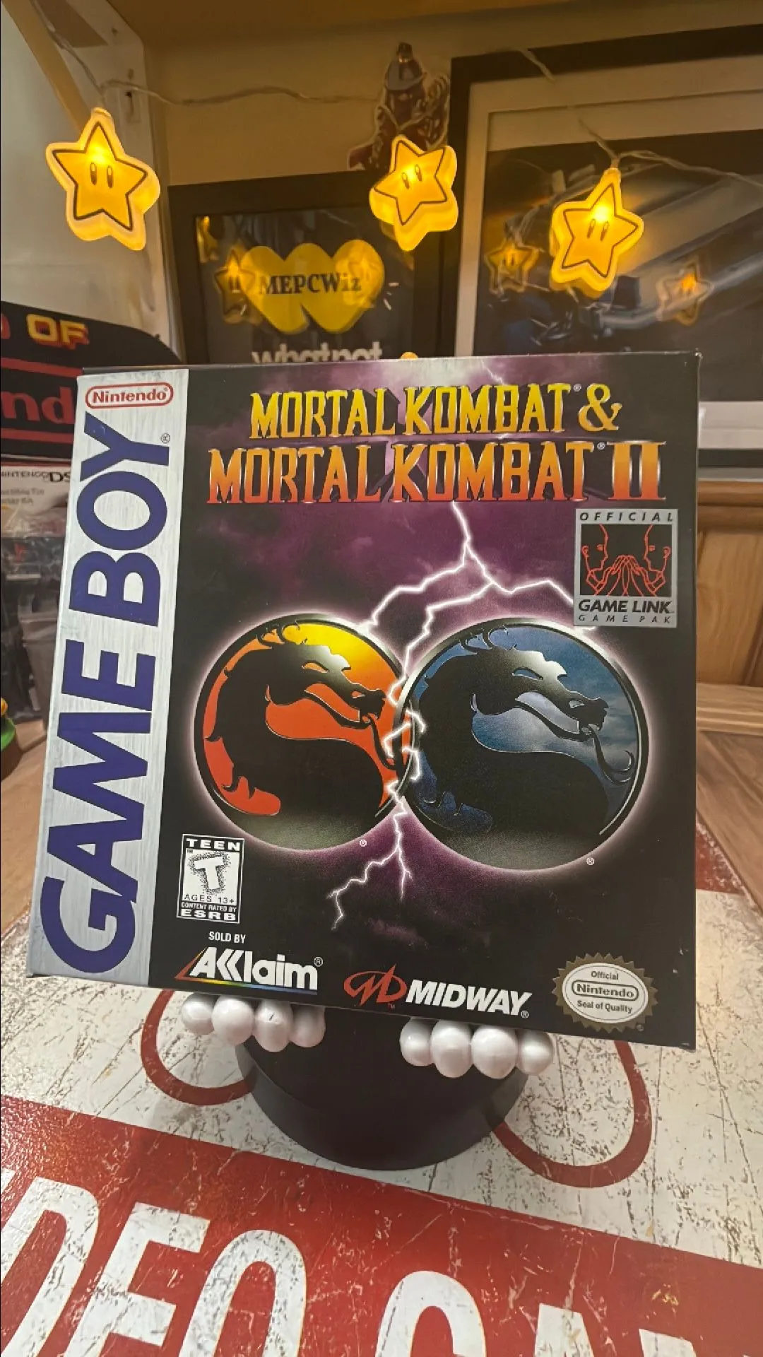 Product image for HEAVY Games CIB - Gameboy - Mortal Kombat & Mortal Kombat II