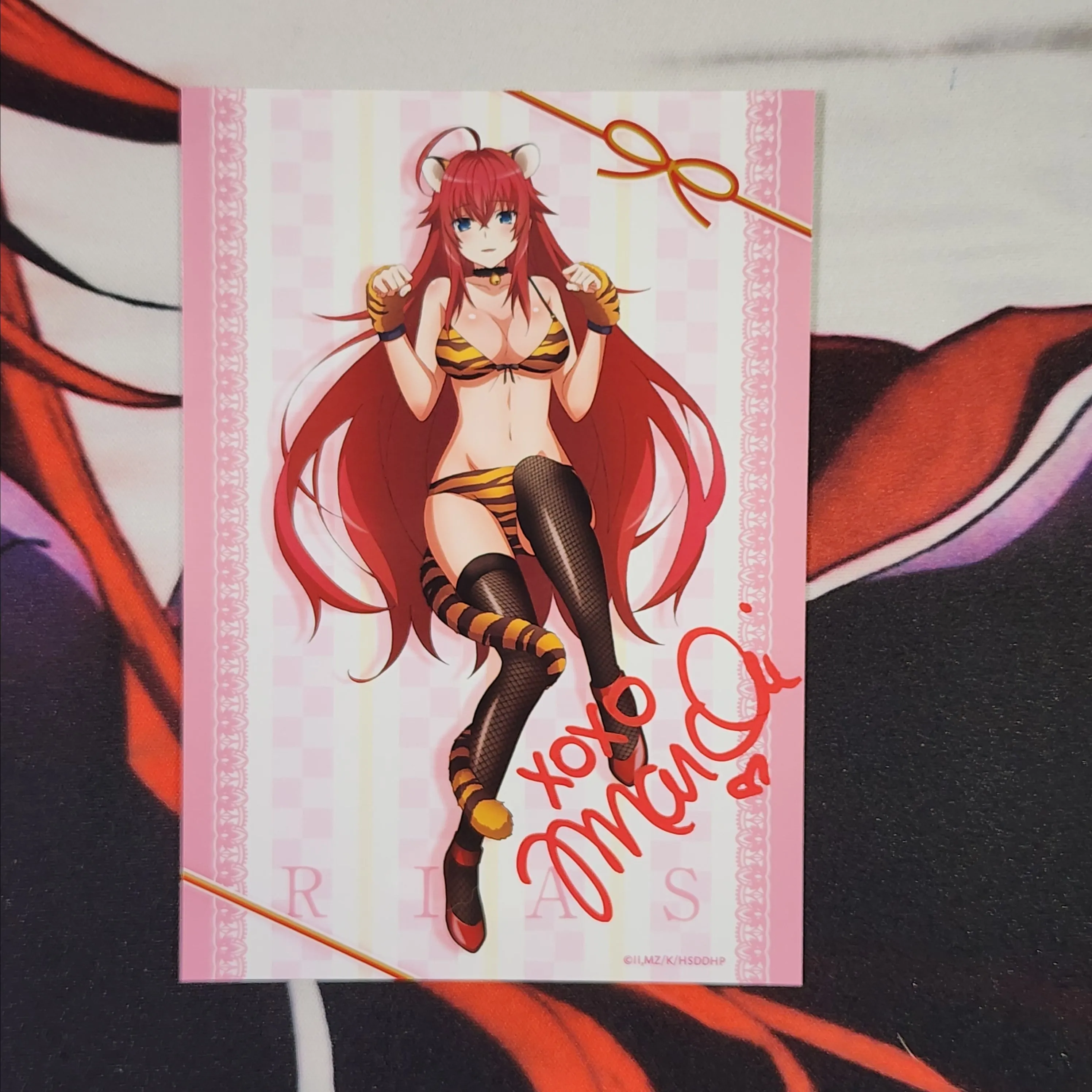 Product image for Hand Signed High School DXD Bromide by the English VA and JSA Authenticated