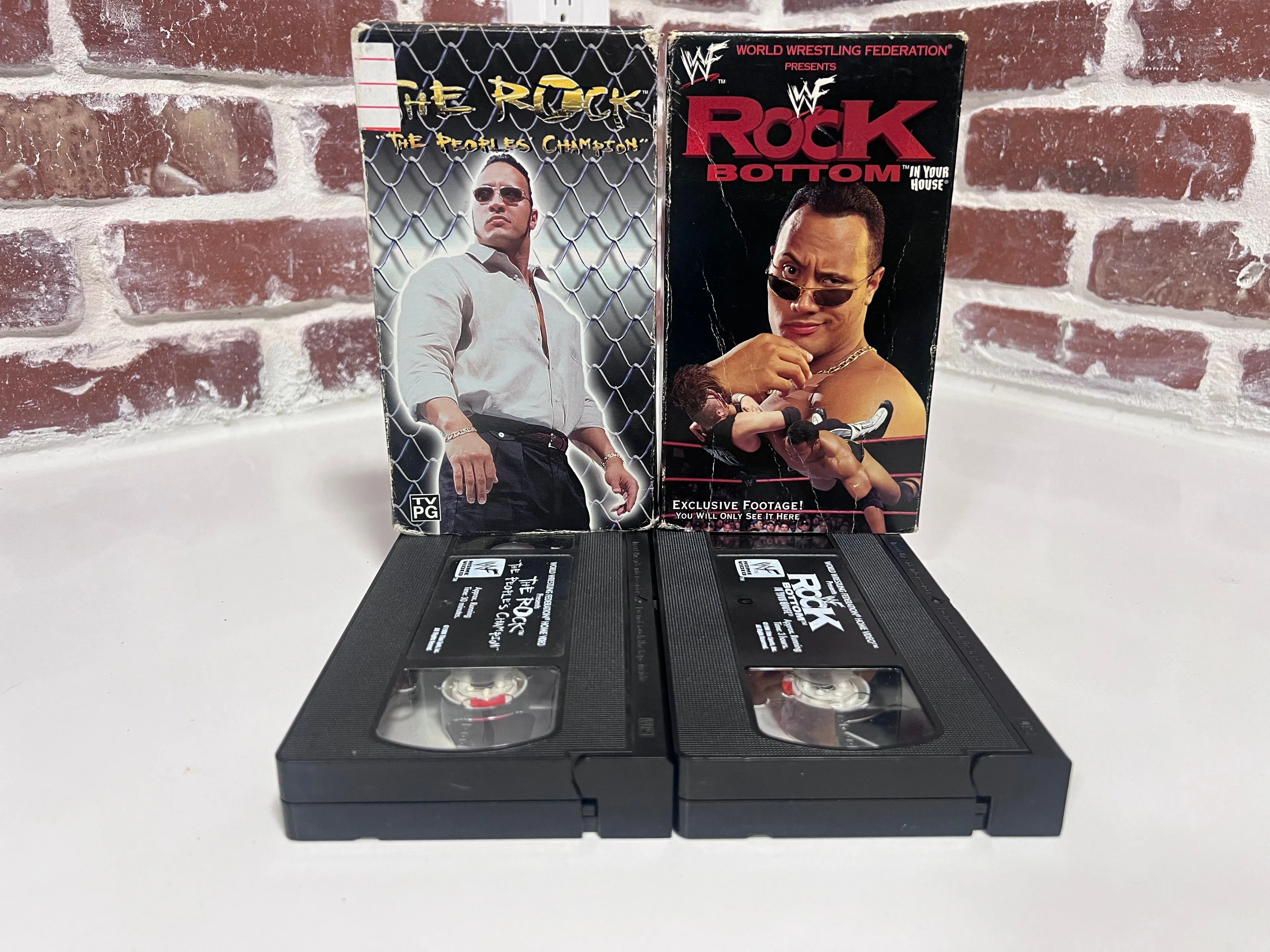 Product image for The Rock VHS Lot of 2