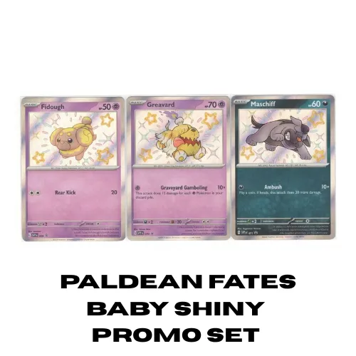 Product image for 1a) Paldean Fates Baby Shiny Promo Set