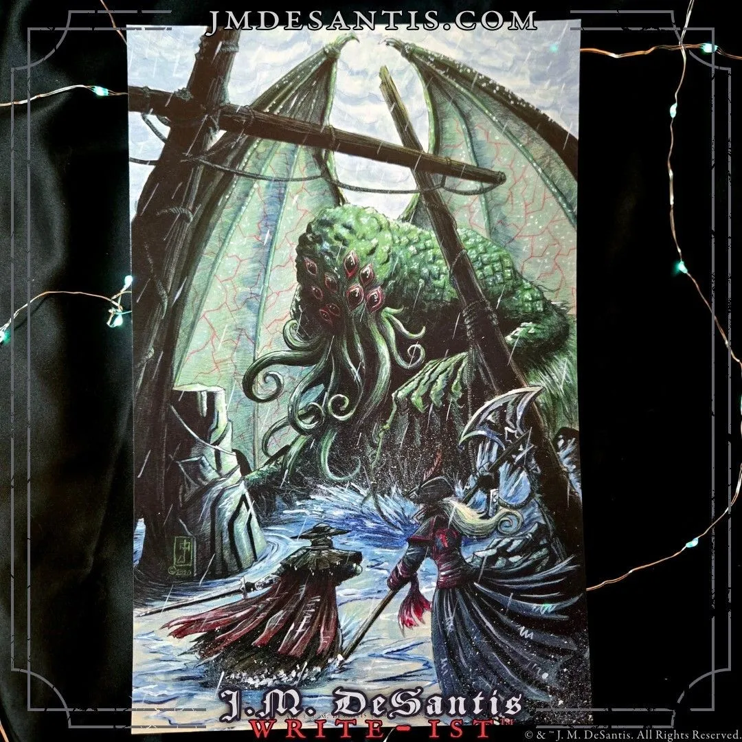 Product image for Print - The Greatest Hunt (Cthulhu)