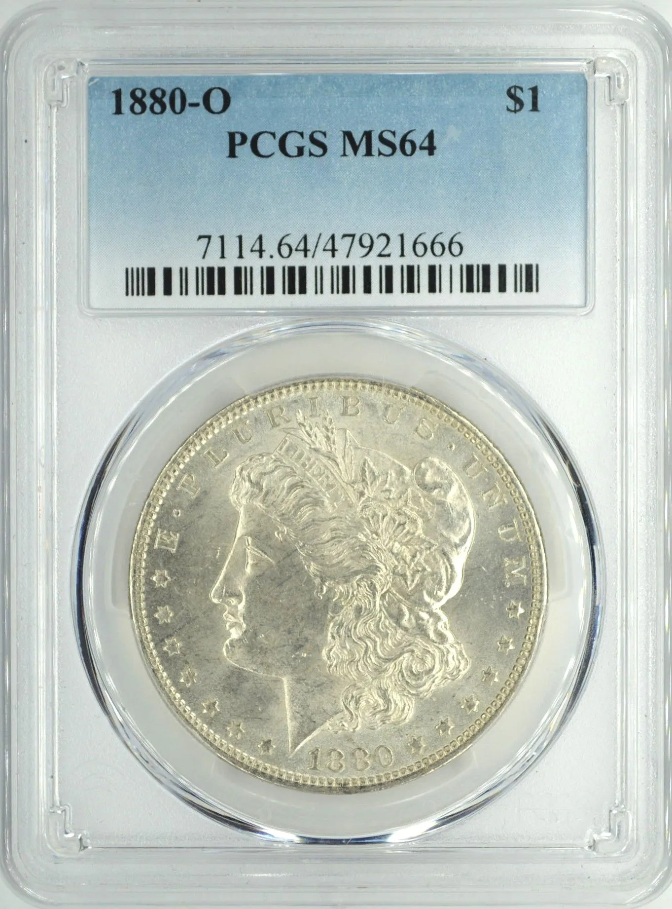 Product image for 1880-O MORGAN DOLLAR S$1 PCGS MS 64
