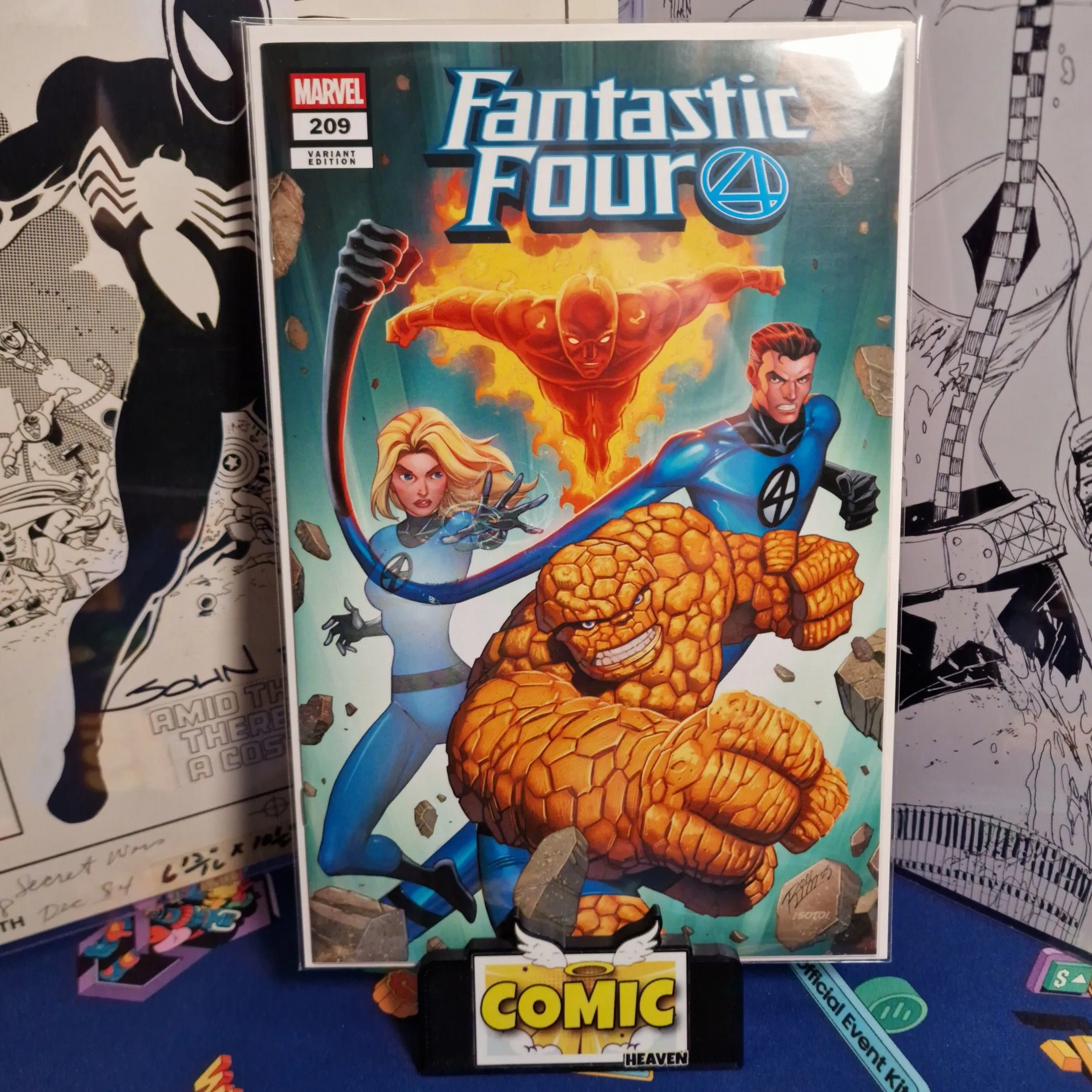 Product image for 00. Fantastic Four #209 Ron Lim SDCC Whatnot Exclusive LTD 3000 🔥