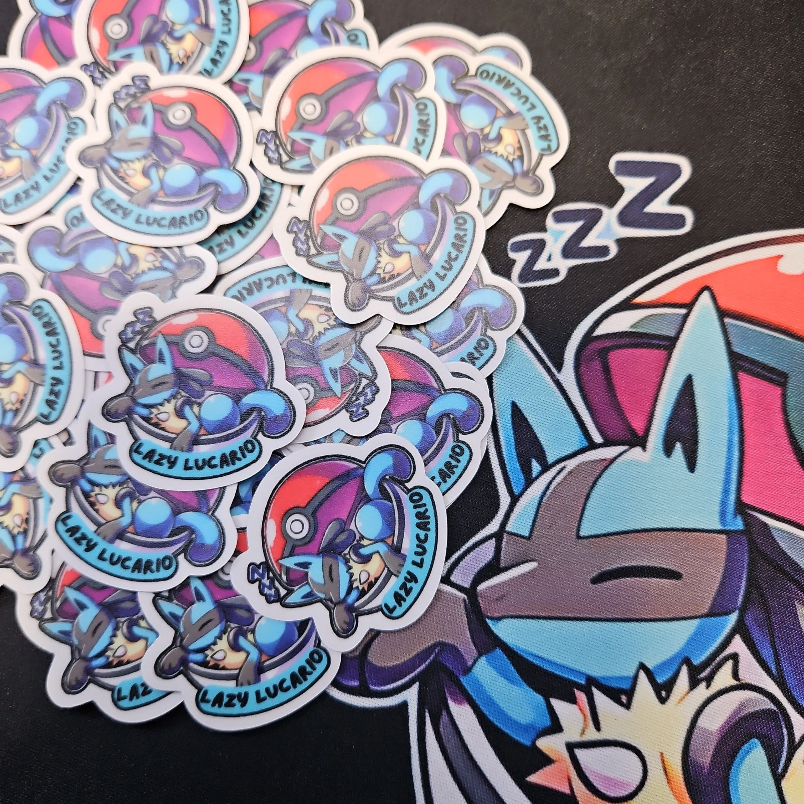 Product image for 0. 5x Lazy Logo Stickers!