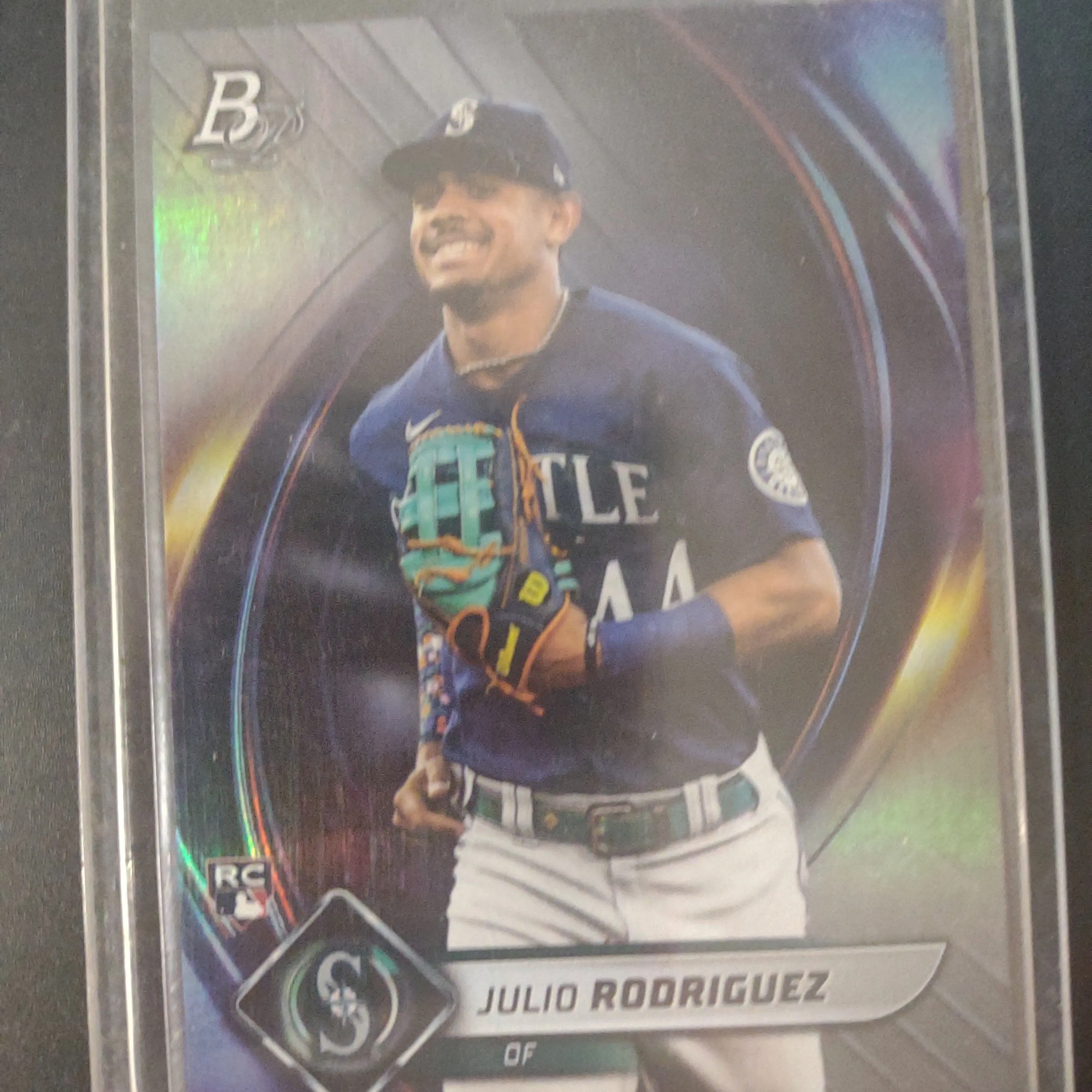 Product image for 2022 Bowman platinum Julio Rodriguez 