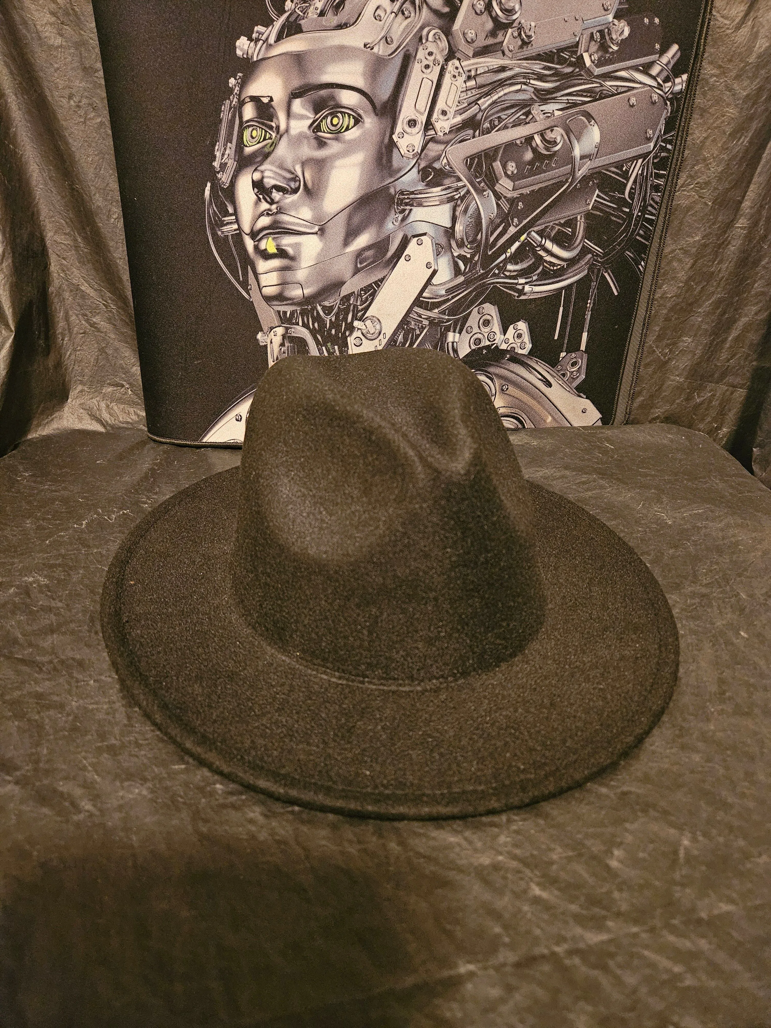 Product image for Black w/red lining. Fedor.hats / unisex
