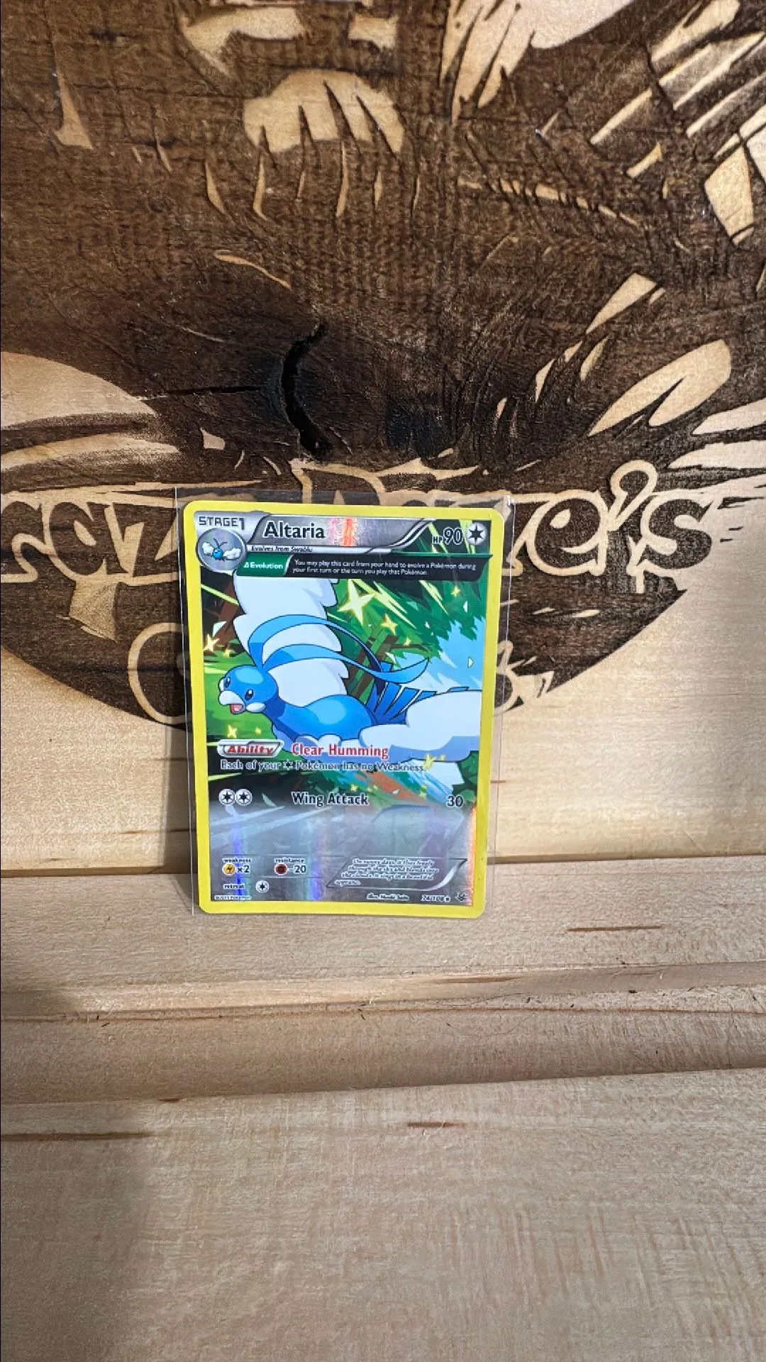 Product image for Altaria [Reverse Holo] #74 Pokemon Roaring Skies