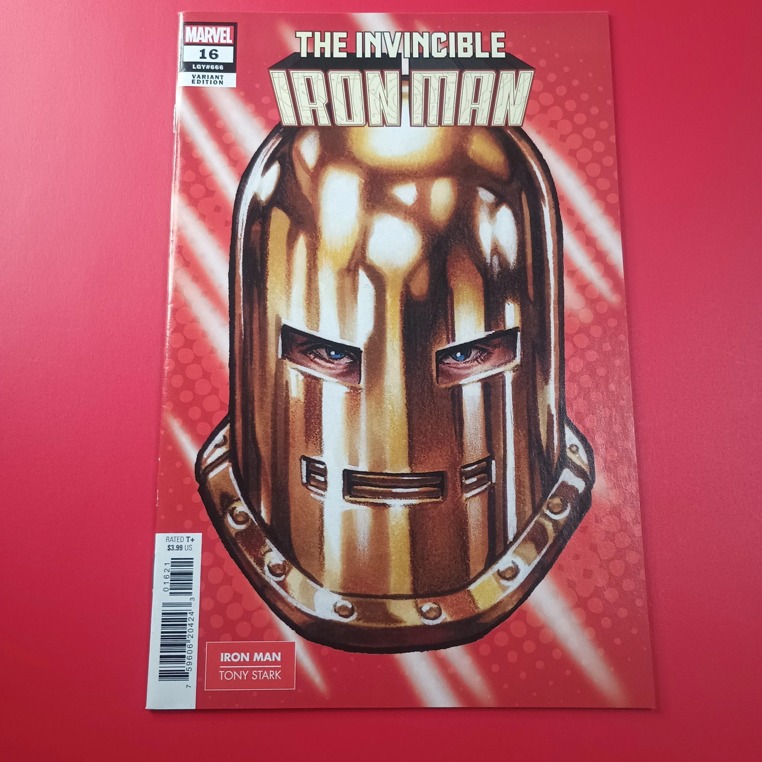 Product image for The Invincible Iron Man #16 headshot variant