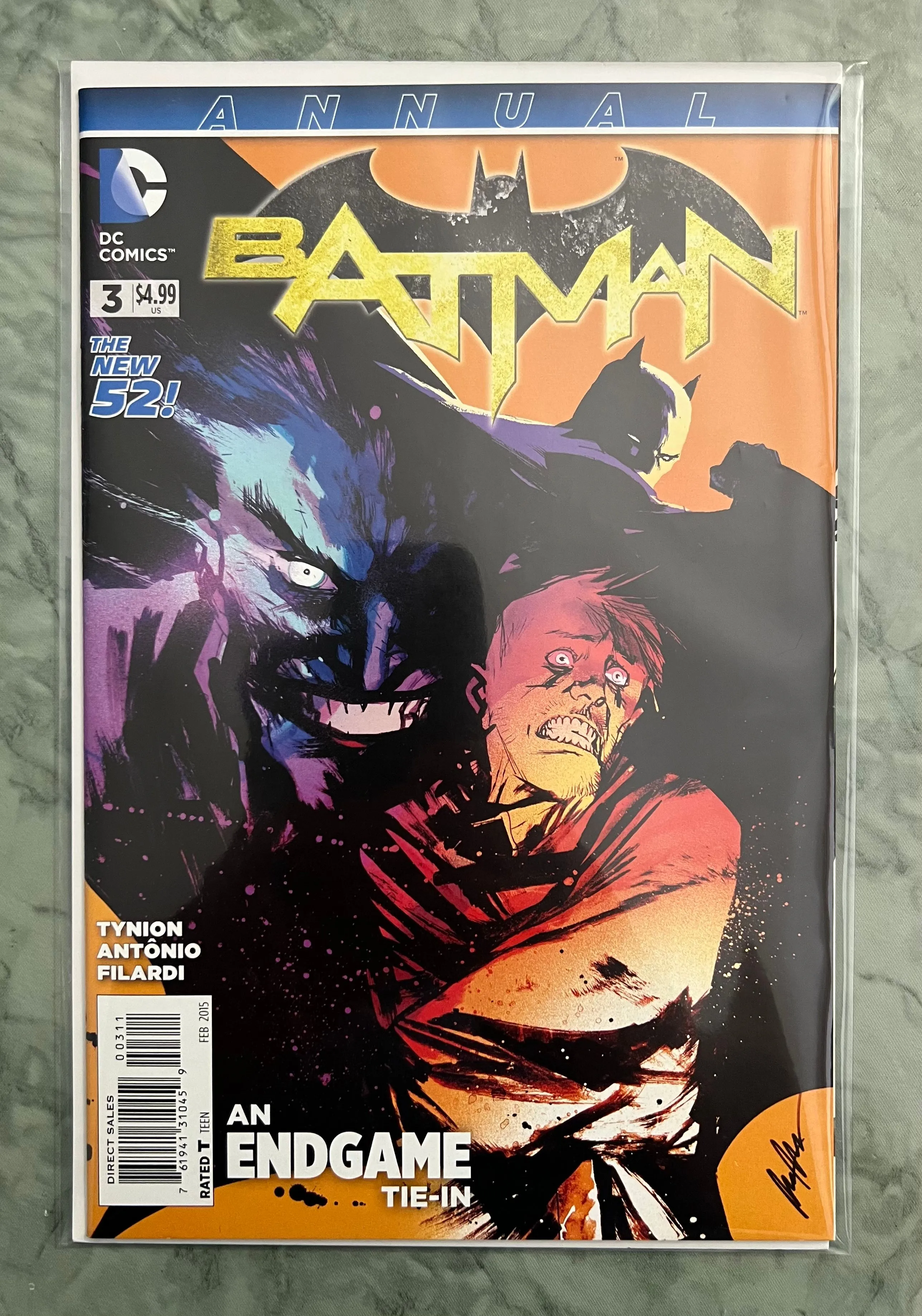 Product image for BATMAN ANNUAL 3 ENDGAME TIE-IN 2015