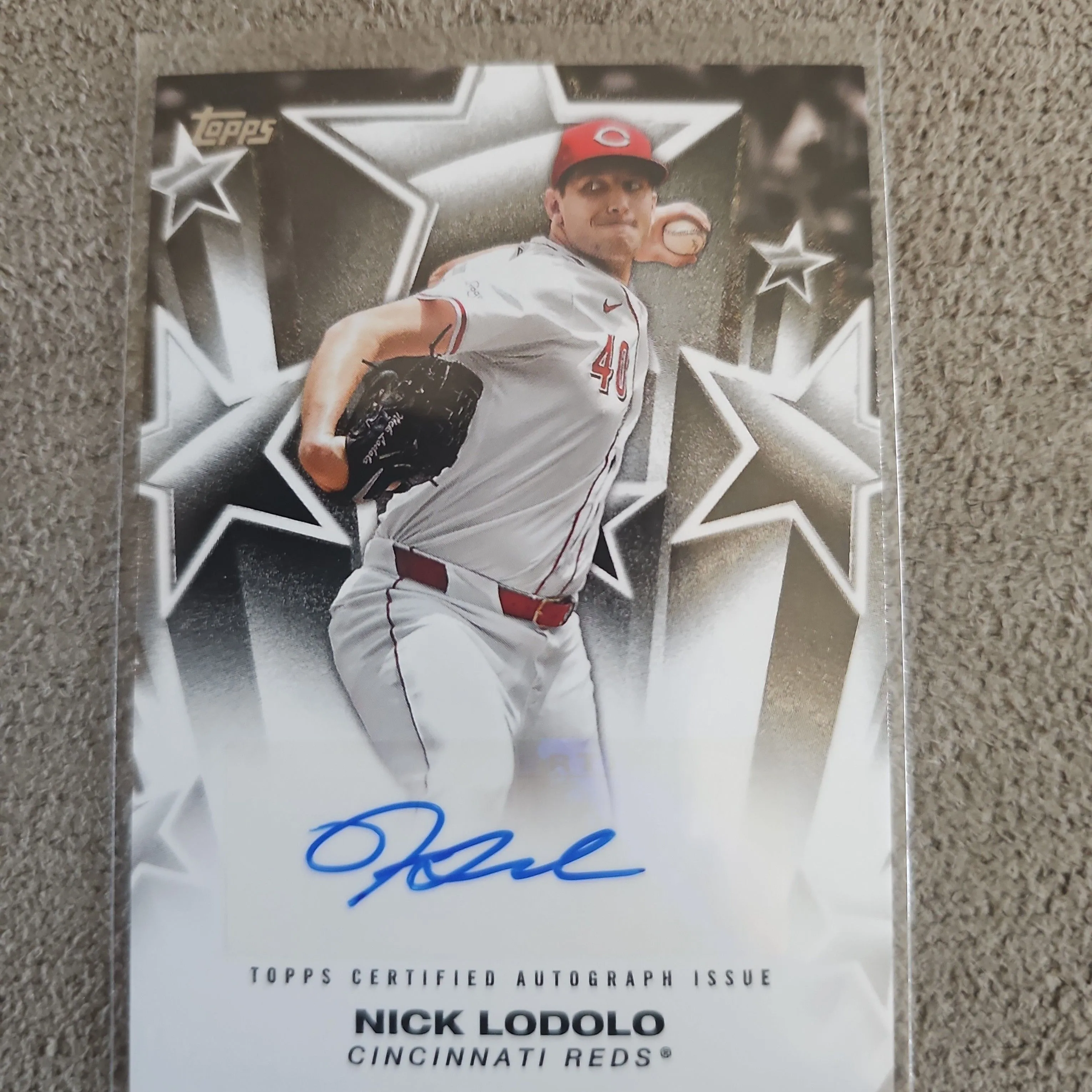 Product image for Nick Lodolo - Baseball Stars Auto 2025 Topps - Reds 